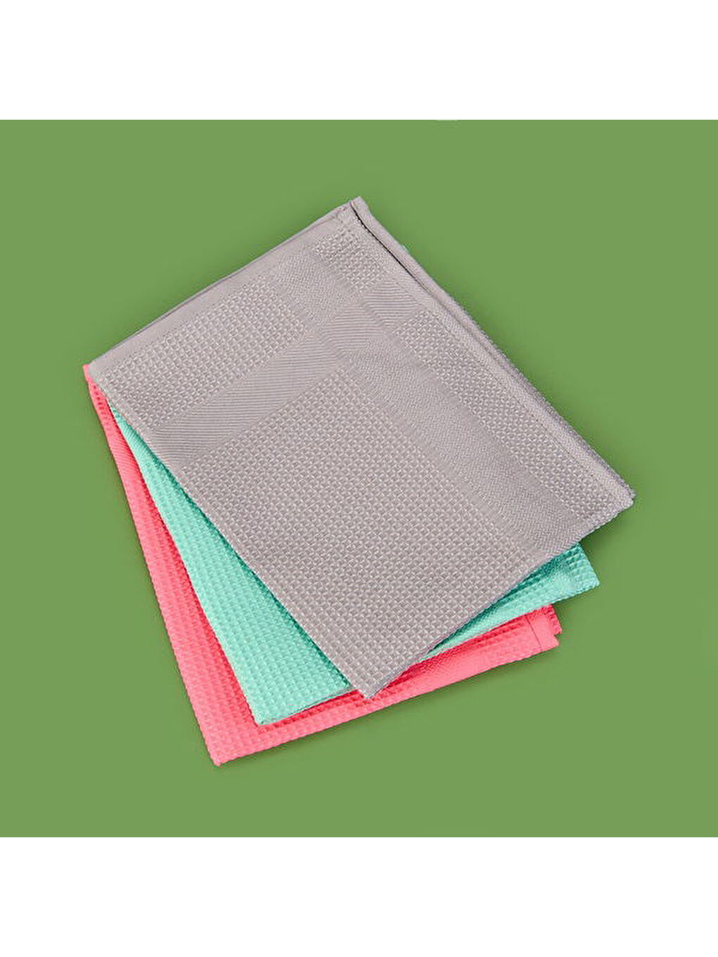 Karışık Premium 3'lü Mikrofiber Temizlik Bezi - Renkli-2