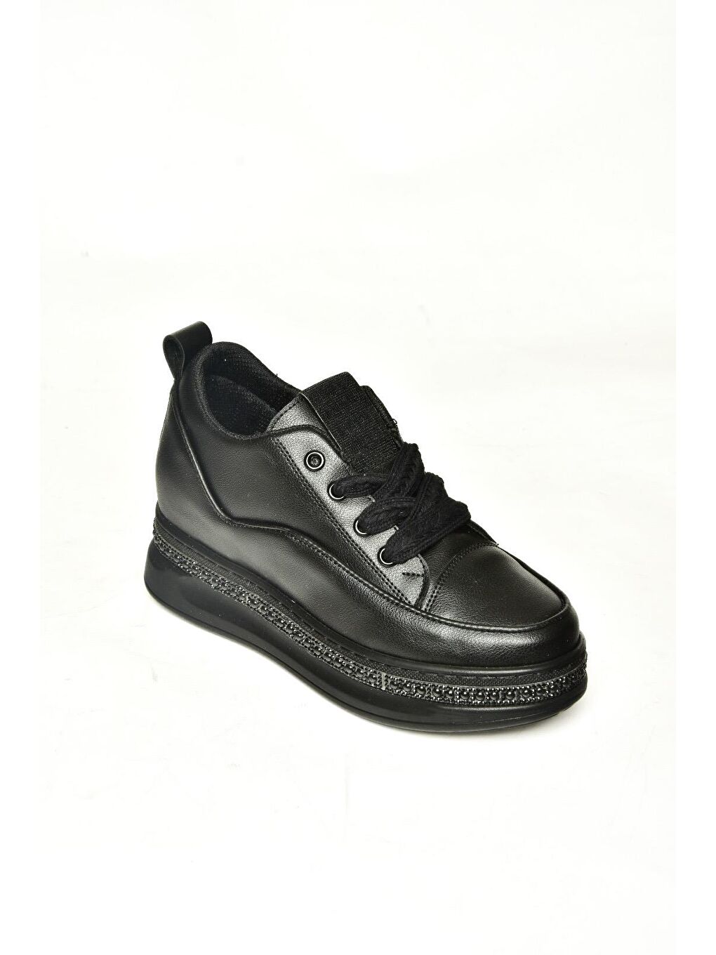 S6020087 Siyah Kadın Sneakers-5