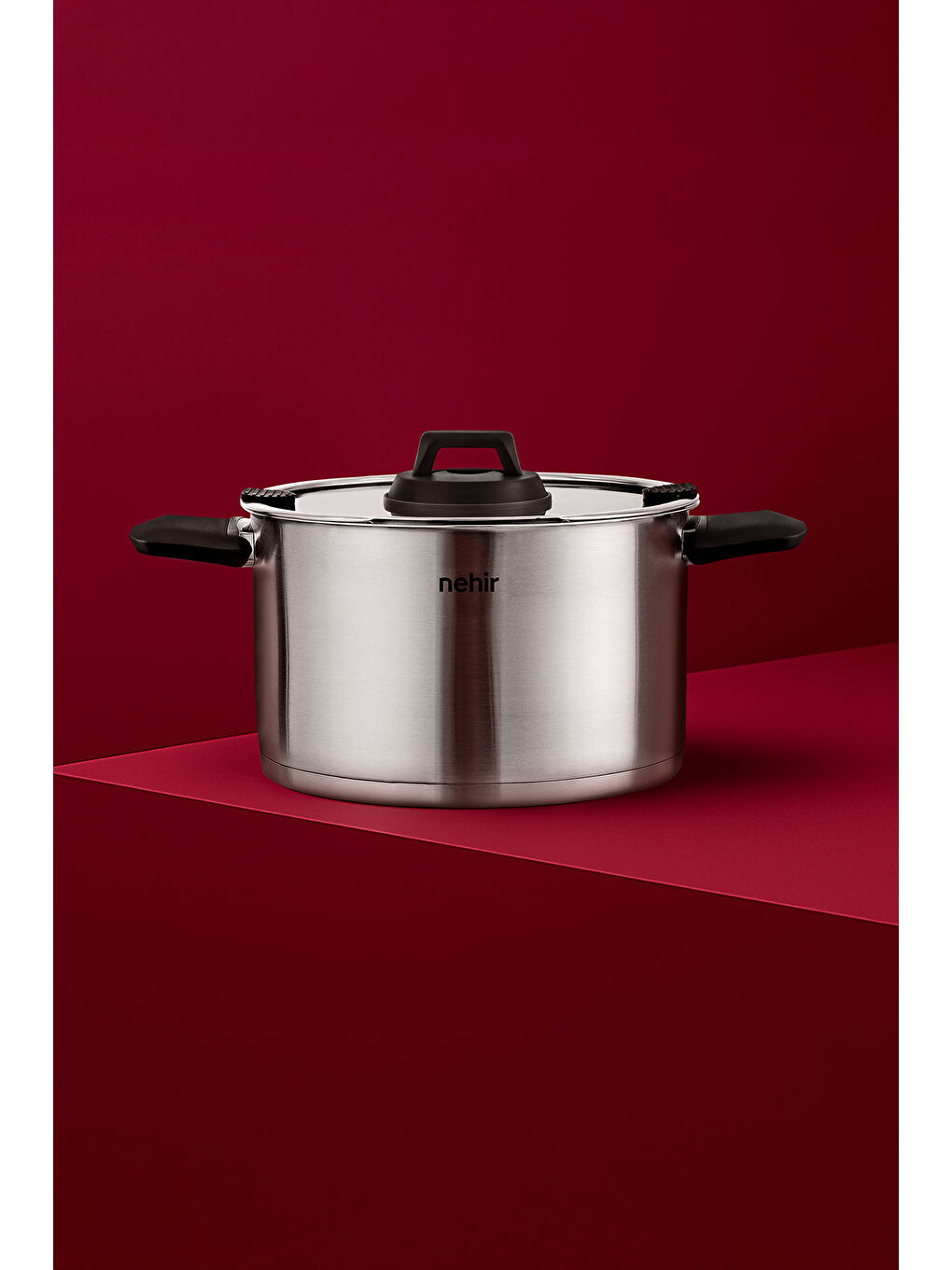 Gri Elena Saten 6 Parça Derin Tencere Set-1