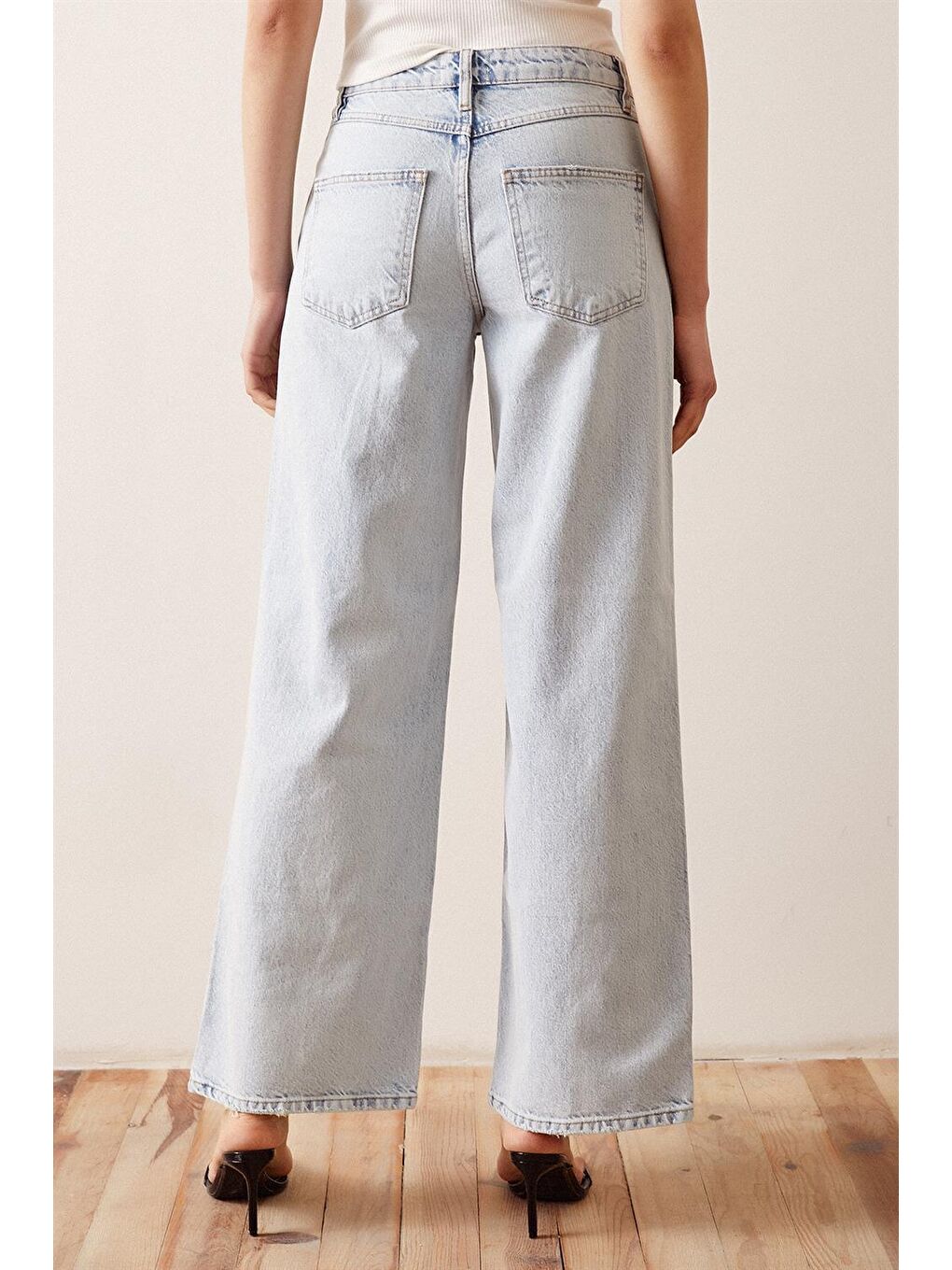 Mavi Boru Paça Salaş Jean-5