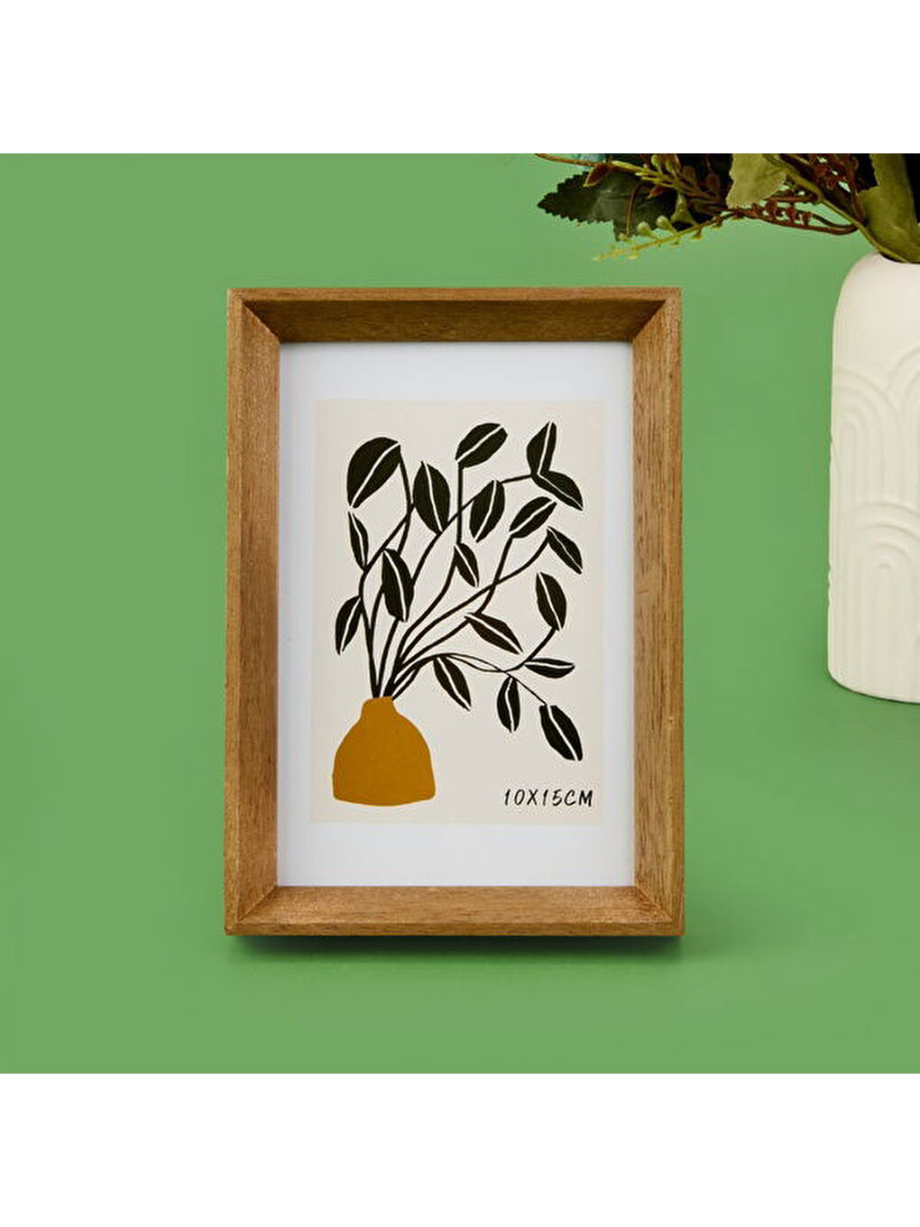 Deco Monza Çerçeve - Kahverengi - 15x10 cm-3