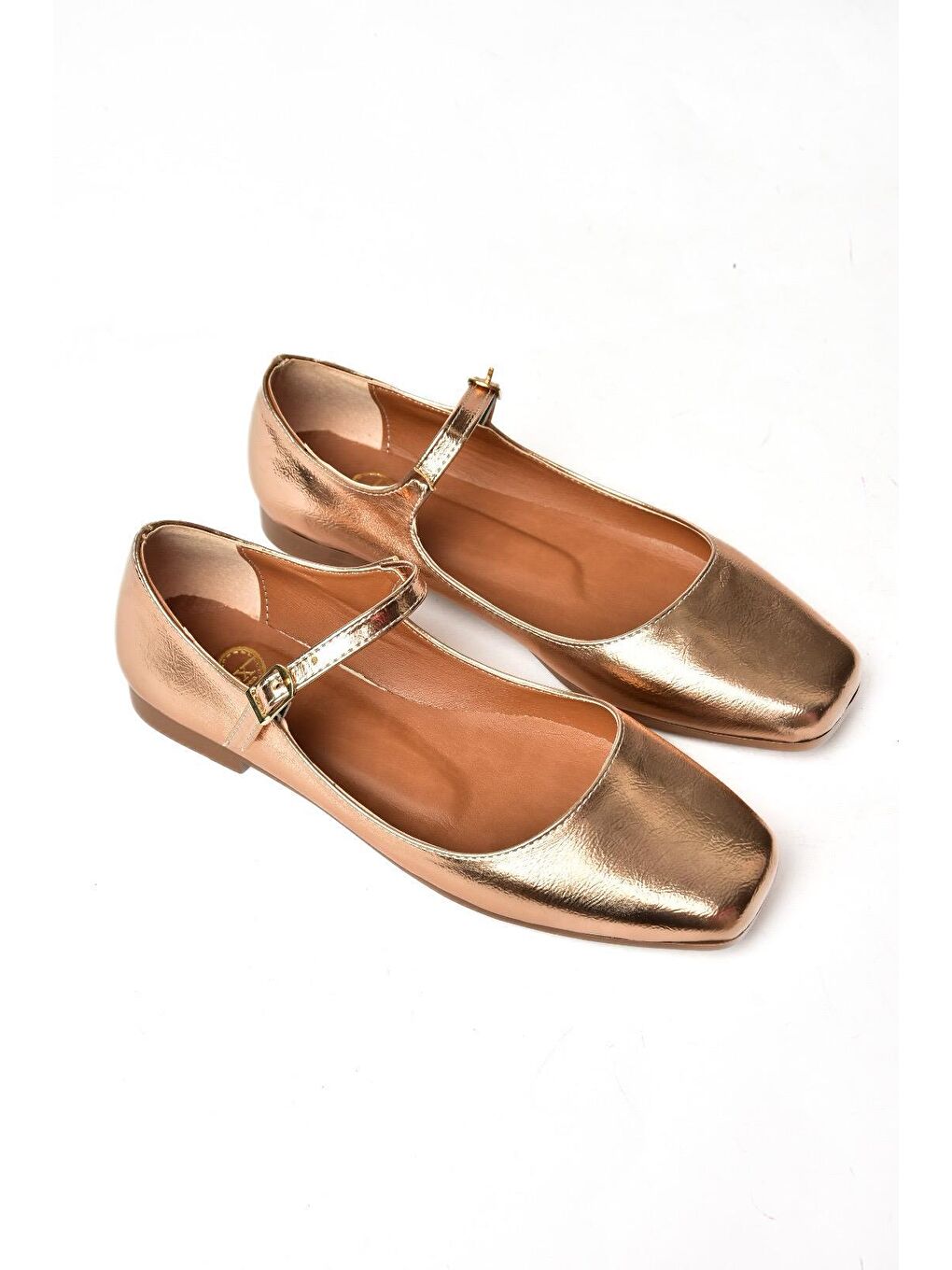 Sarı S7262525 Bronz Kadın Babet-6