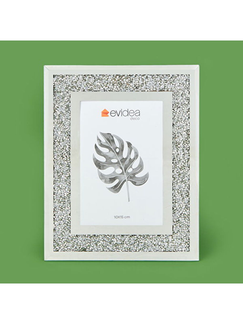 Gri Deco Shiny Çerçeve - Silver - 10x15 cm