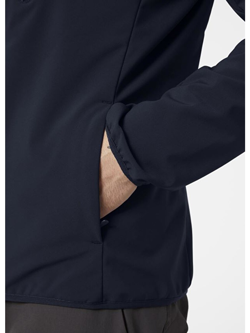 Crew Softshell Erkek Lacivert Mont Hha30223-2