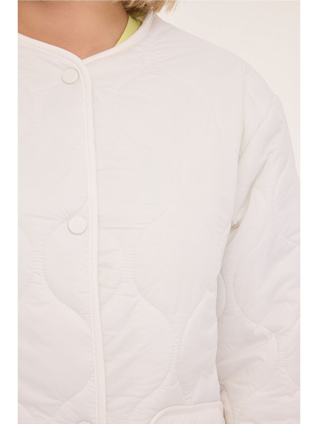 Bej WL DARIAN 1GF652 4PR Ekru Kadın Mont-3