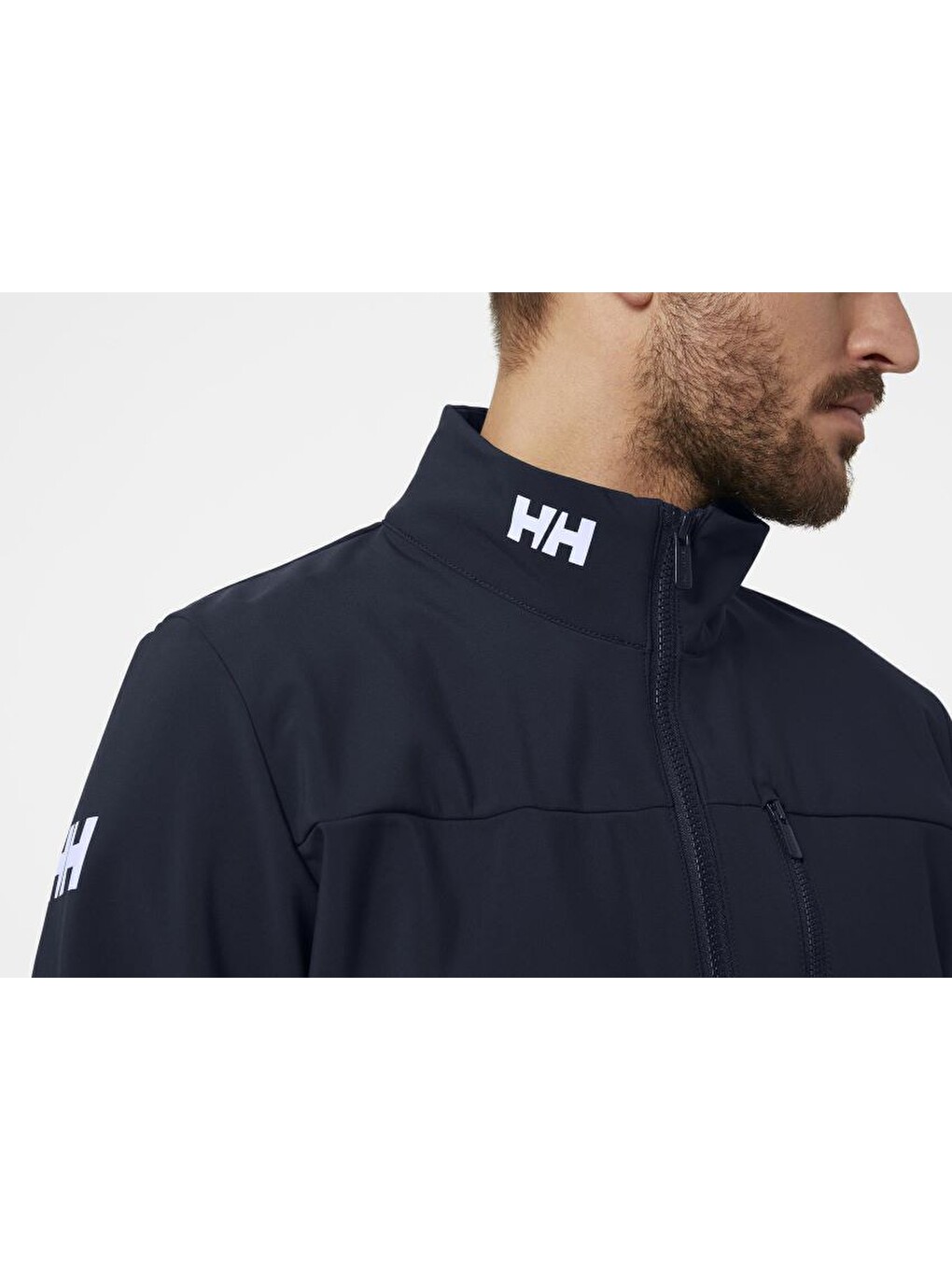 Crew Softshell Erkek Lacivert Mont Hha30223-3