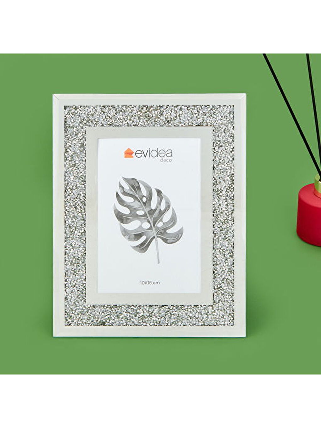 Gri Deco Shiny Çerçeve - Silver - 10x15 cm-2