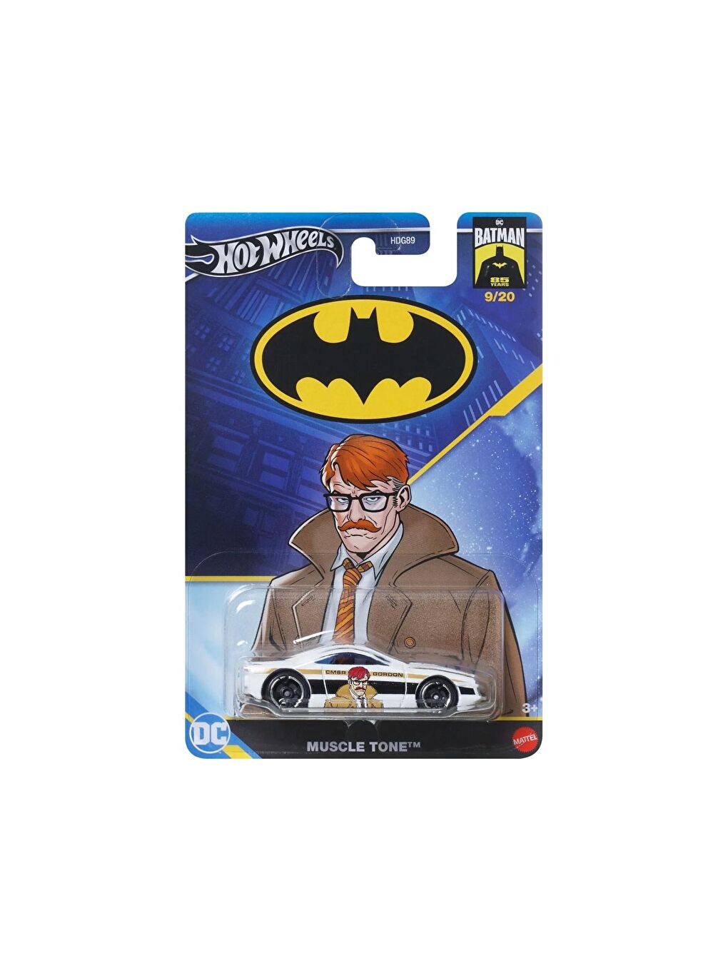 Hot Wheels Karışık Batman Temalı Arabalar Muscle Tone HRW25