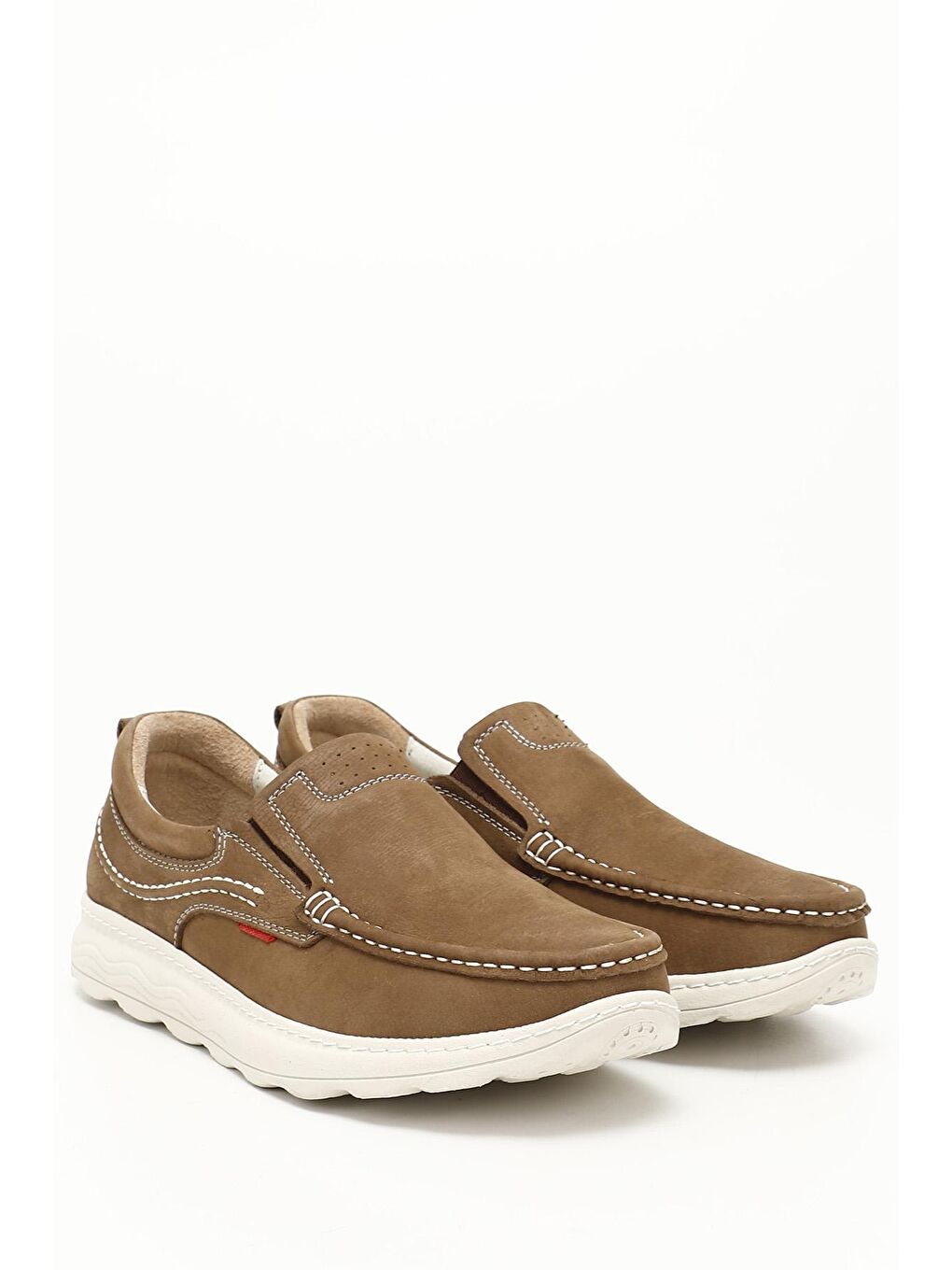 Bej KUM  Hakiki Deri Günlük Erkek Ayakkabı 42802-1