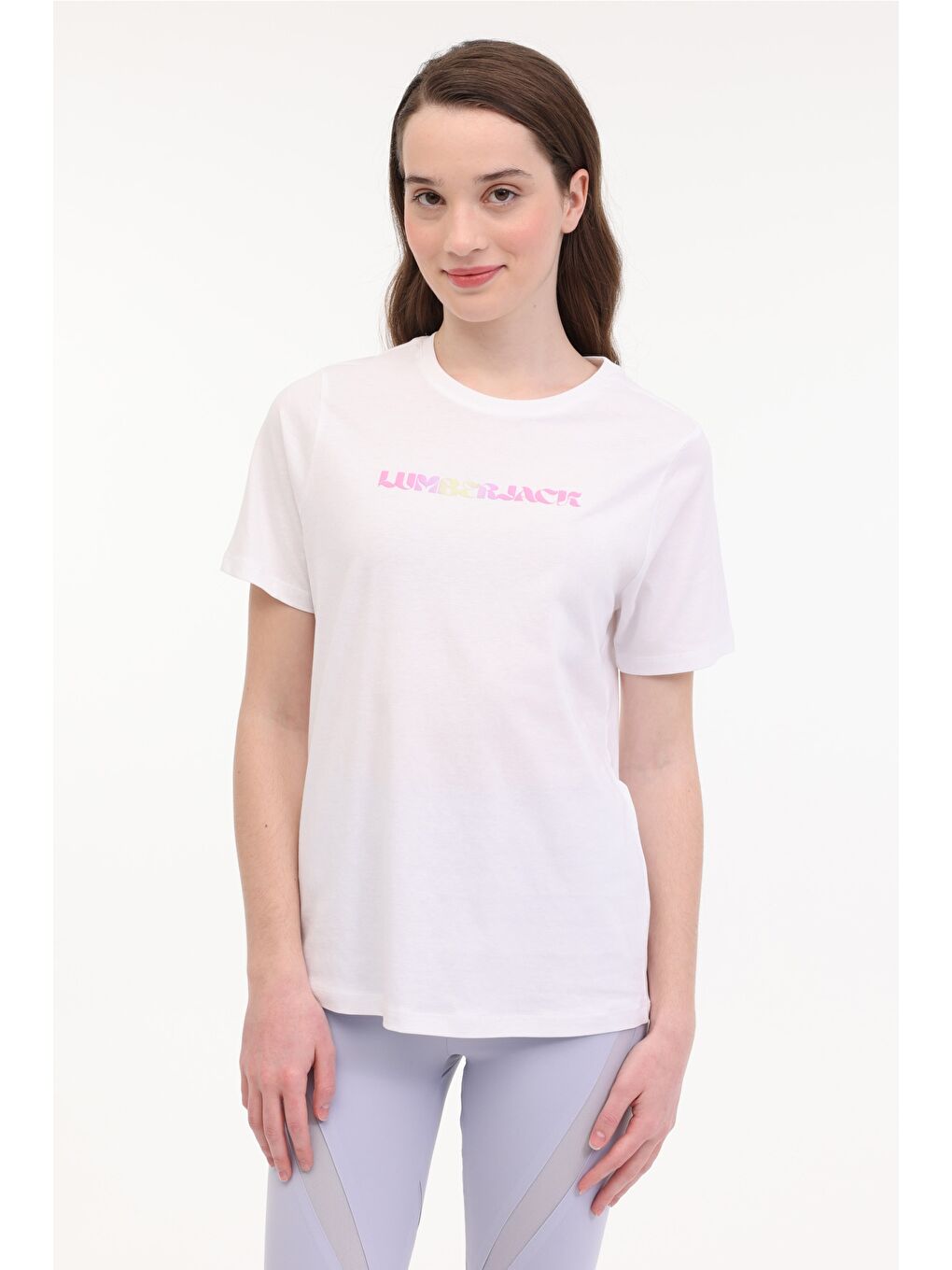 Bej WL VENUS 11MD1052 5FX Ekru Kadın Kısa Kol T-Shirt