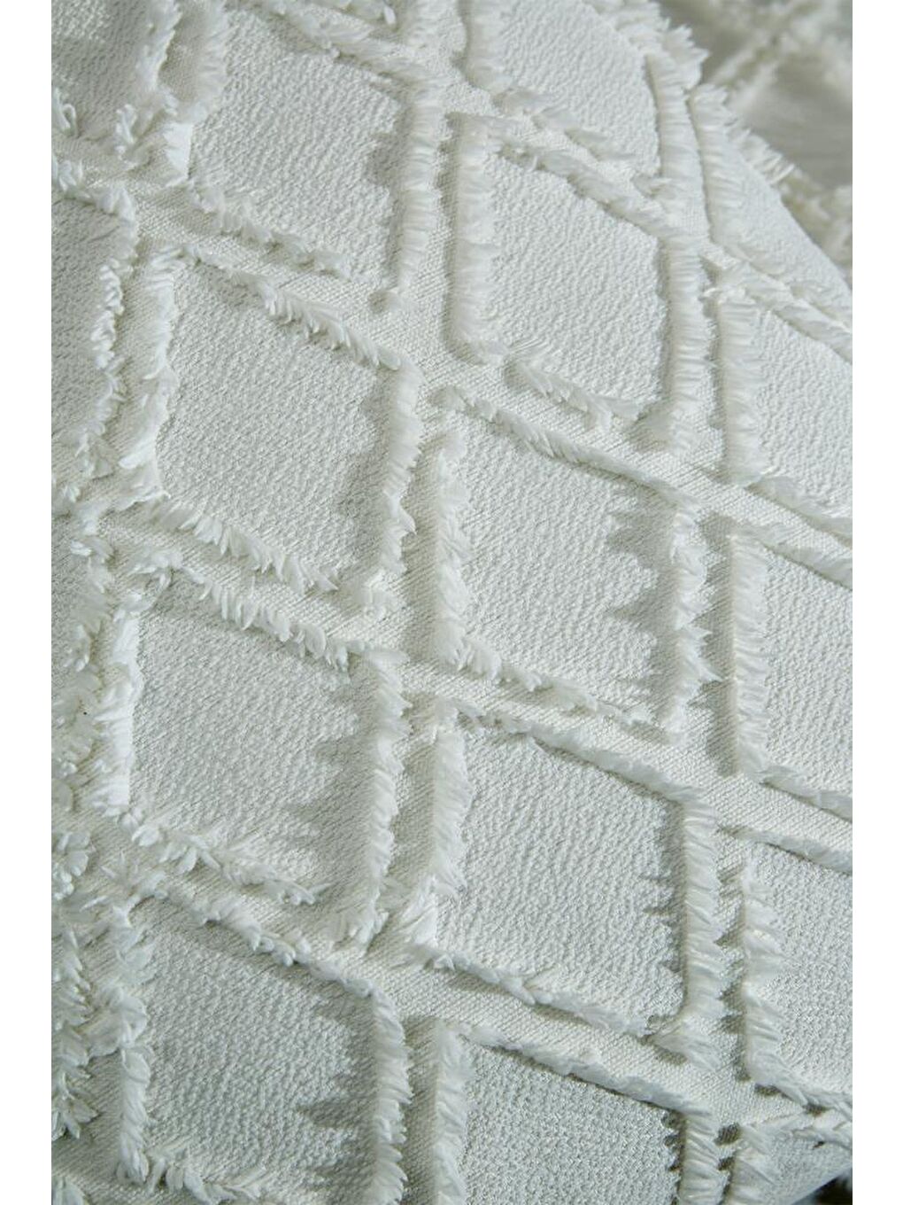 Ekru Vesya 2 Parça Tek Kişilik Pike Takımı Krem-2