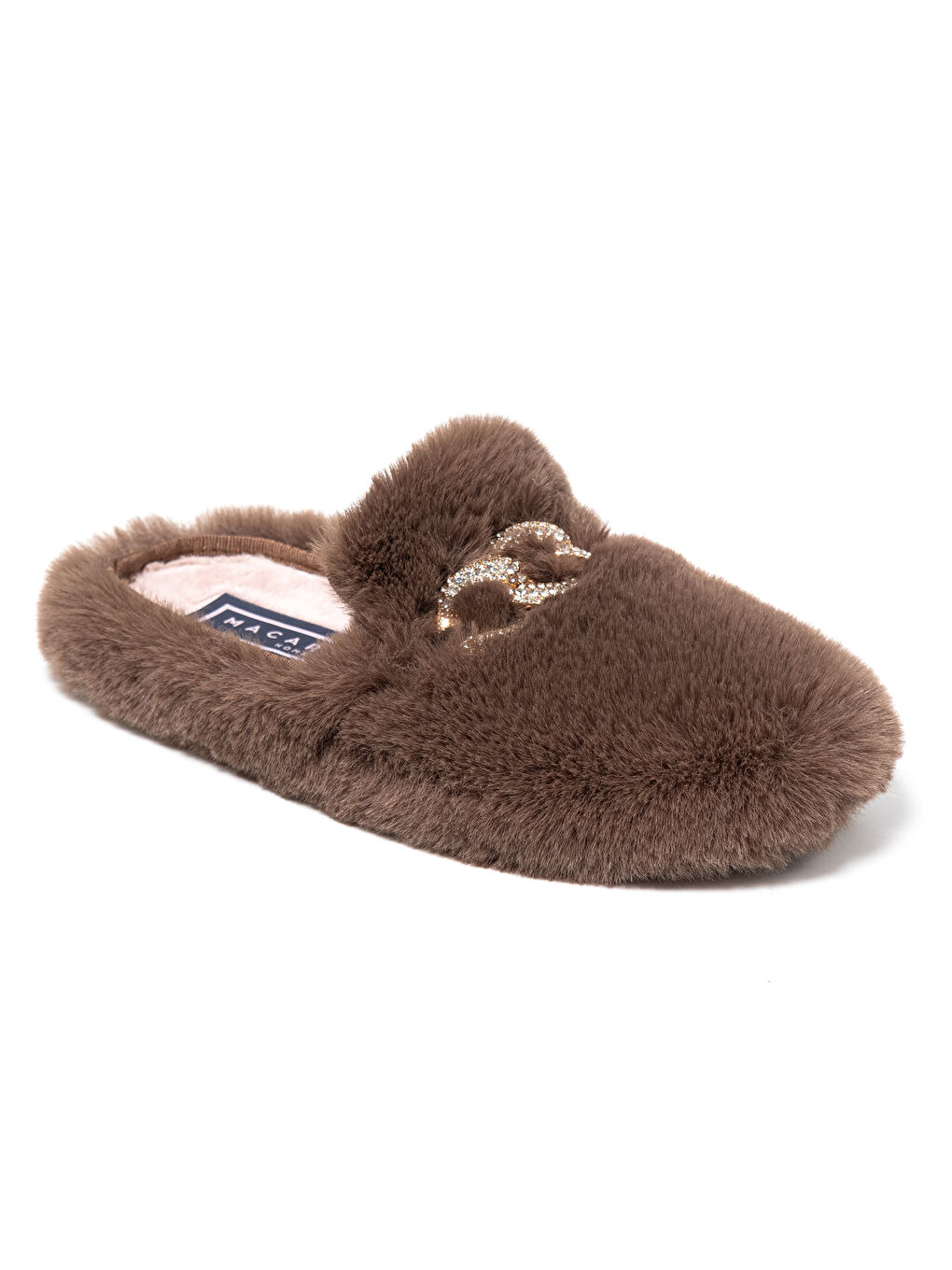 Kahverengi Kadın Ev Terliği ANAIS14-MK GROSETO PELO JORGE-1