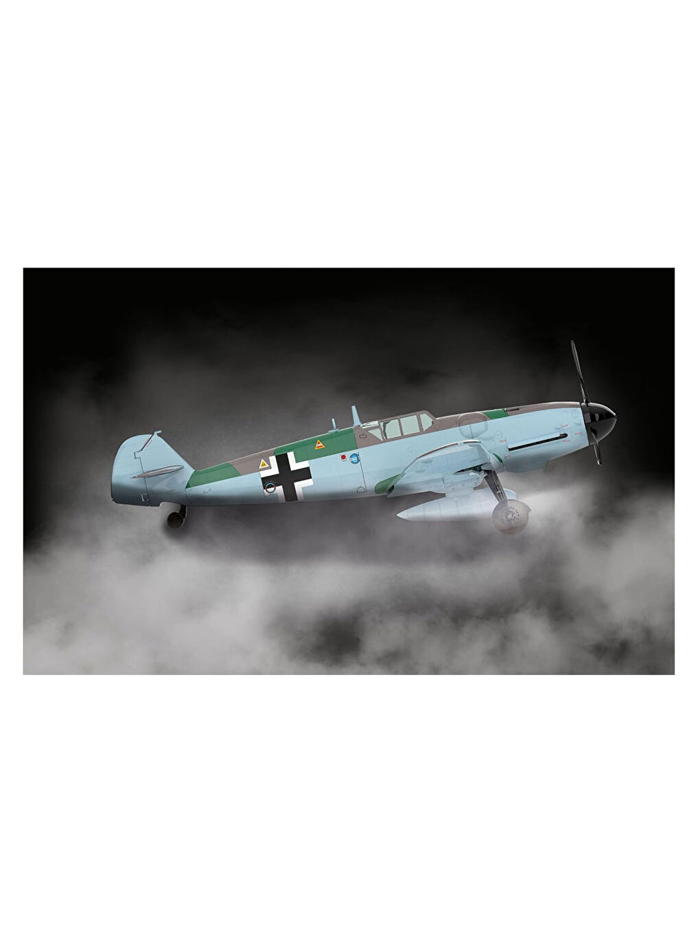 Revell Renksiz Maket Easy Kit Uçak Messerschmitt Bf109G-6 03653 - 3