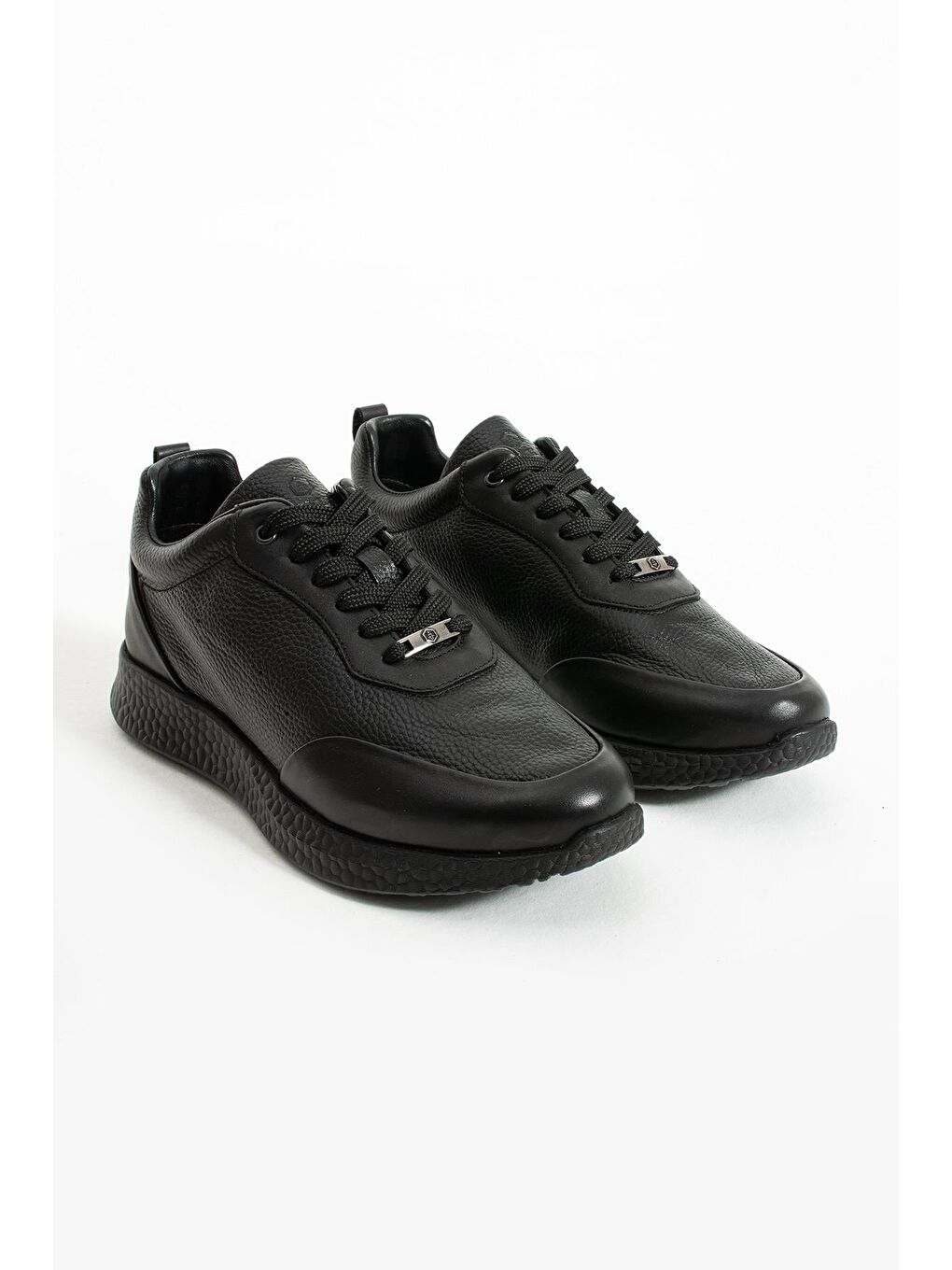 Makela Hakiki Deri Siyah Erkek Ayakkabı-1