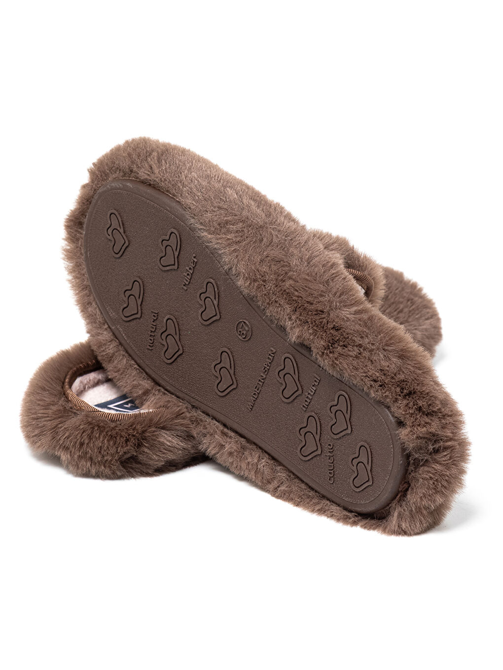 Kahverengi Kadın Ev Terliği ANAIS14-MK GROSETO PELO JORGE-3