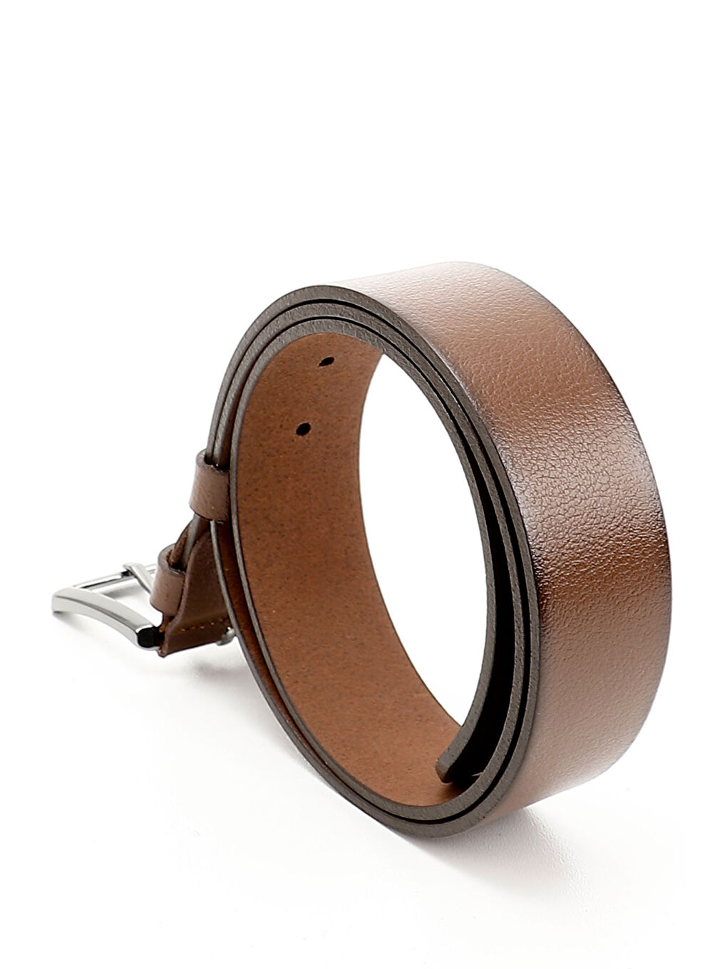 Kahverengi Erkek TABA Hakiki Deri 4 Cm Jean Kemeri-3