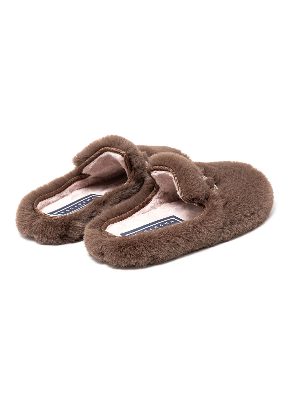 Kahverengi Kadın Ev Terliği ANAIS14-MK GROSETO PELO JORGE-4