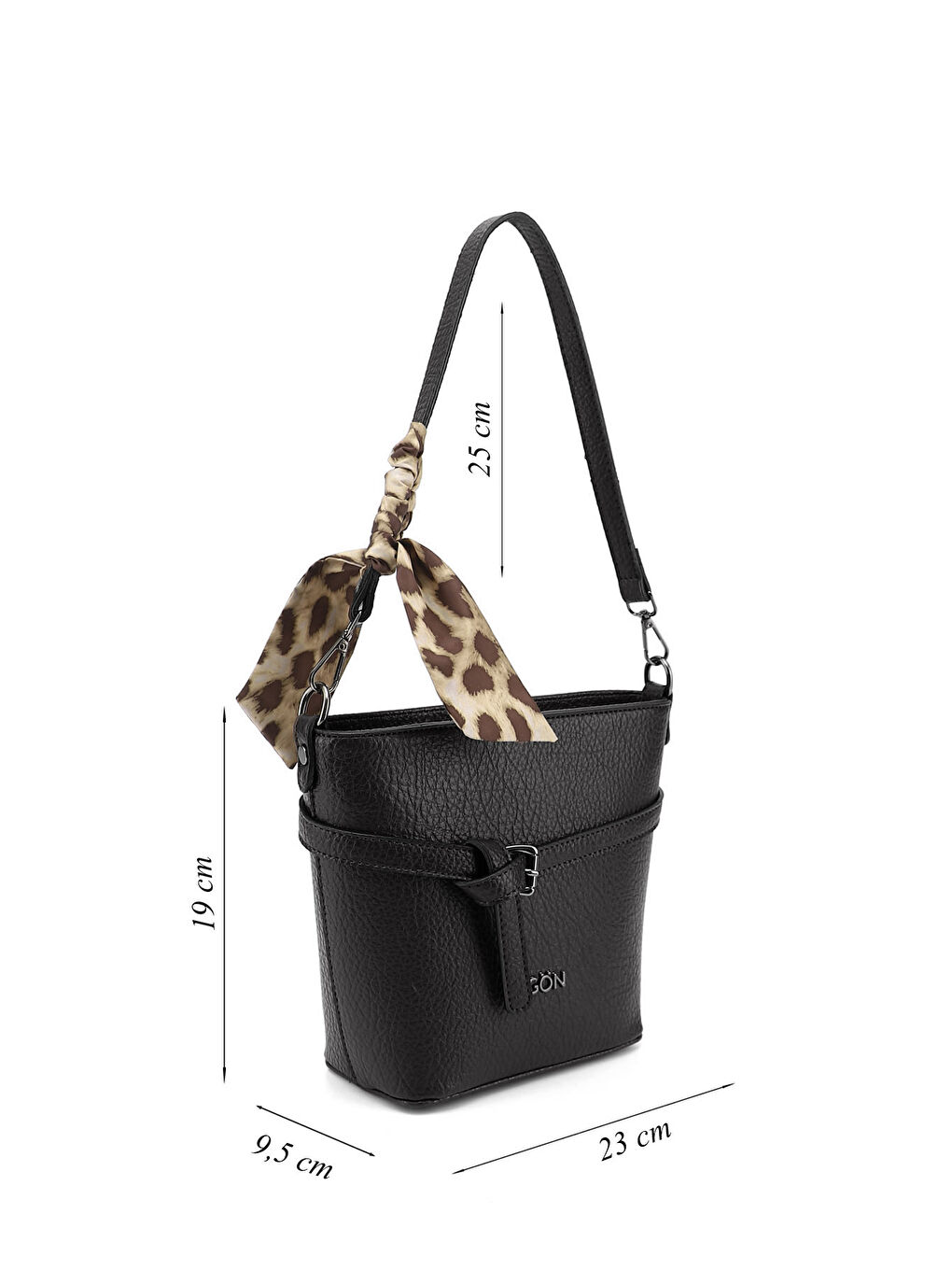 Siyah Kadın SİYAH Uzun Askılı Omuz Çantası-1