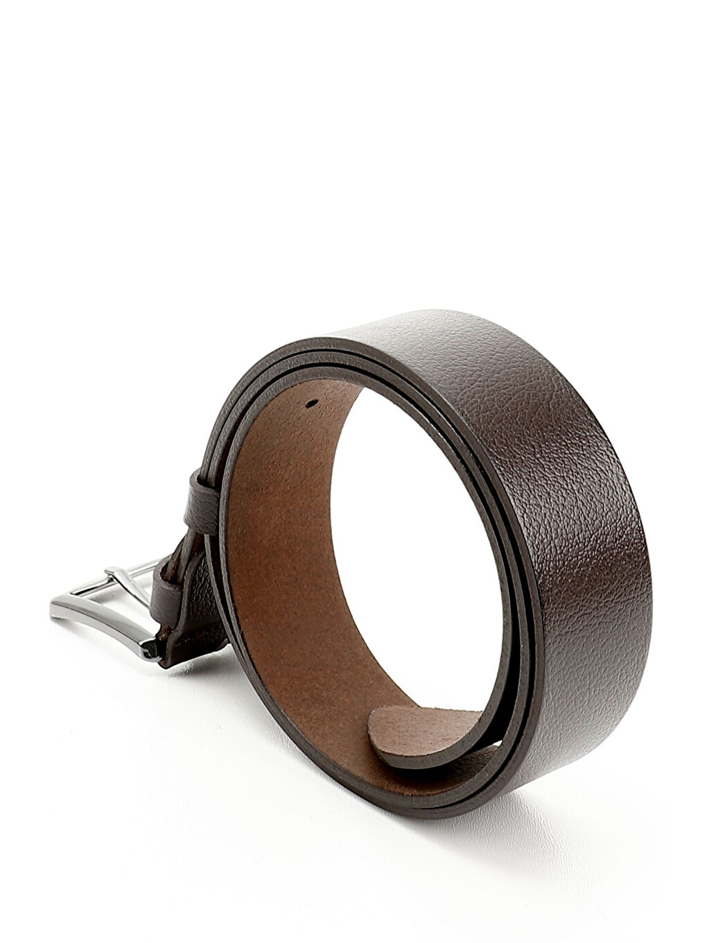 GÖNDERİ(R) Kahverengi Erkek ORTA KAHVERENGİ Hakiki Deri 4 Cm Jean Kemeri - 3