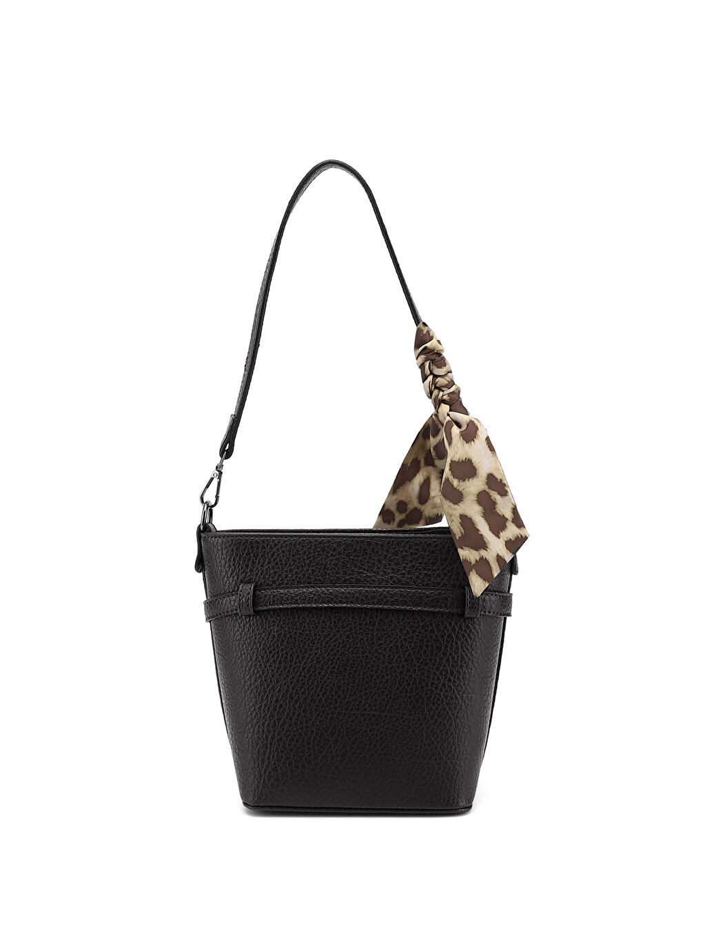 Siyah Kadın SİYAH Uzun Askılı Omuz Çantası-3