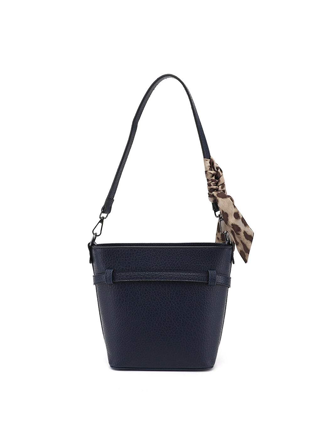 Lacivert Kadın AÇIK LACİVERT Uzun Askılı Omuz Çantası-3