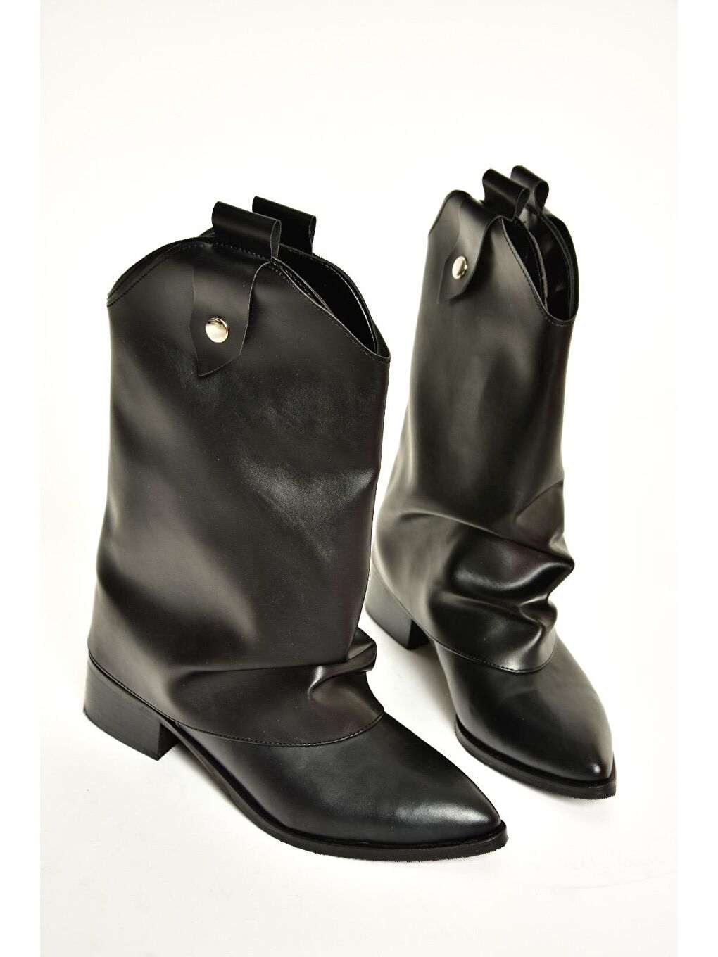 T7239722 Siyah Kadın Bot-1