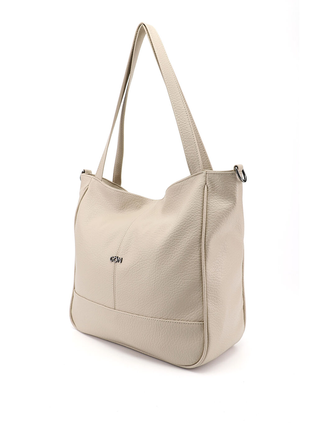 Bej Kadın YENİ BEJ Uzun Askılı El ve Omuz Çantası-2