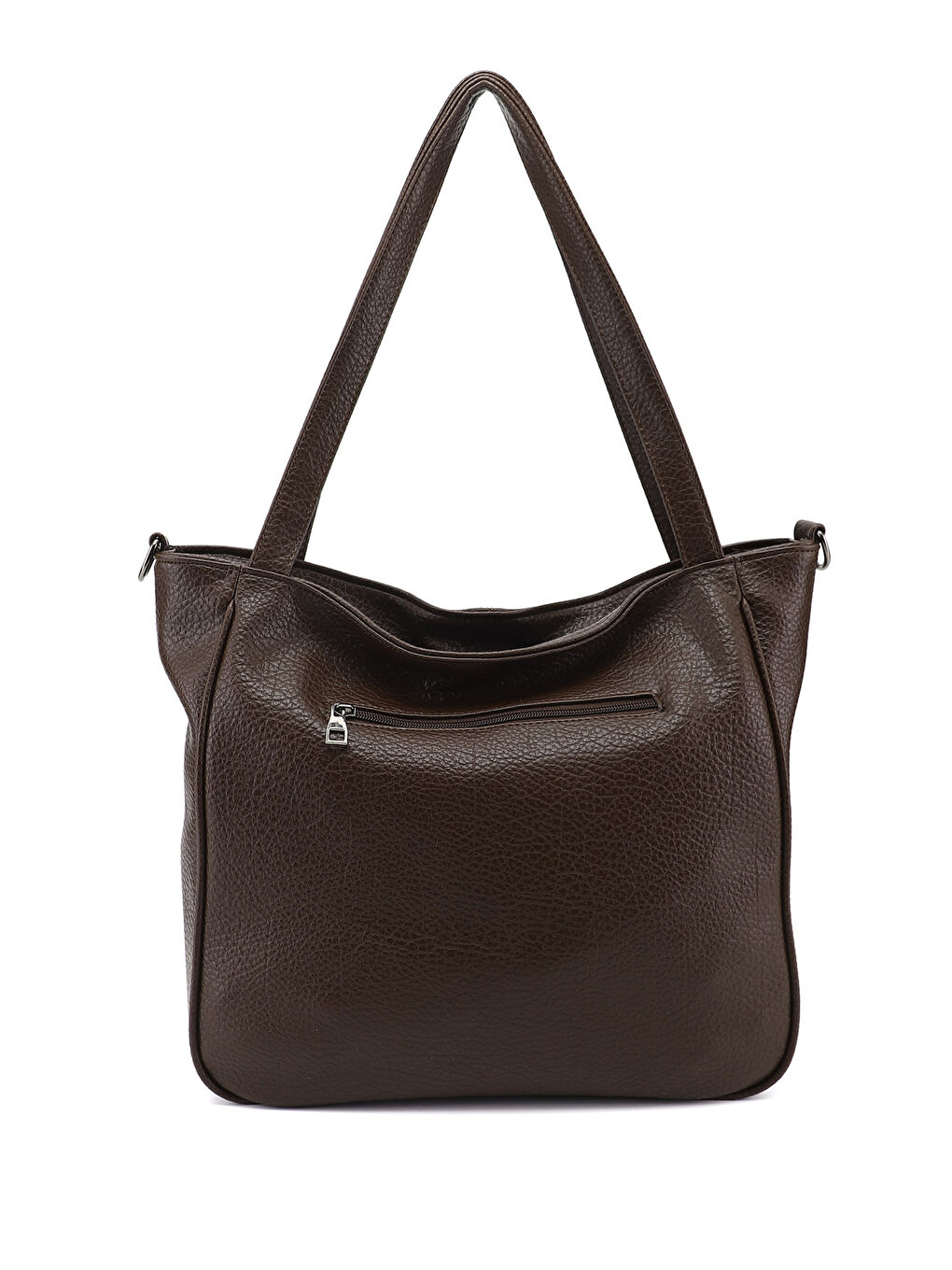 Kahverengi Kadın KAHVERENGİ Uzun Askılı El ve Omuz Çantası-3