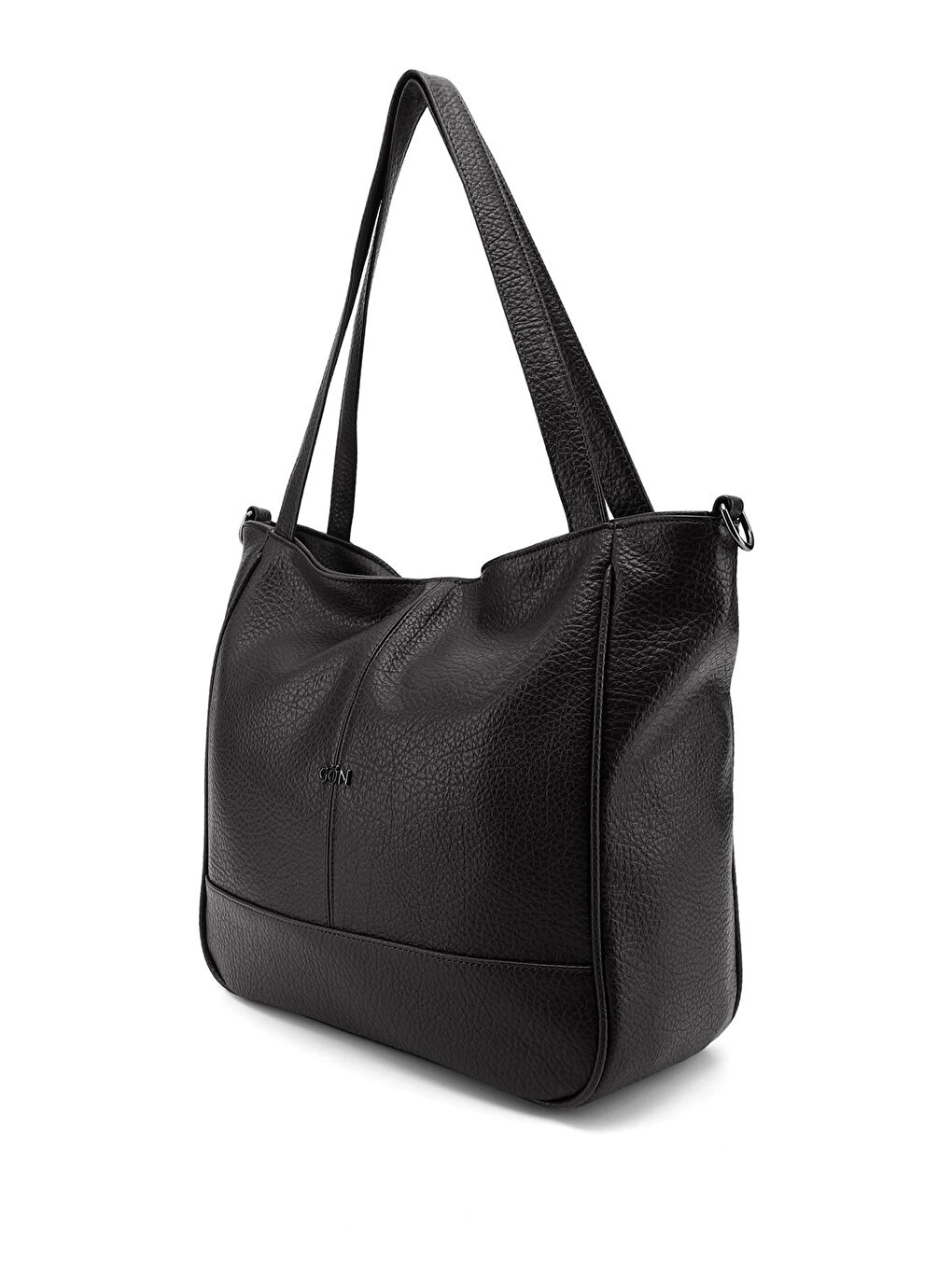 Siyah Kadın SİYAH Uzun Askılı El ve Omuz Çantası-2