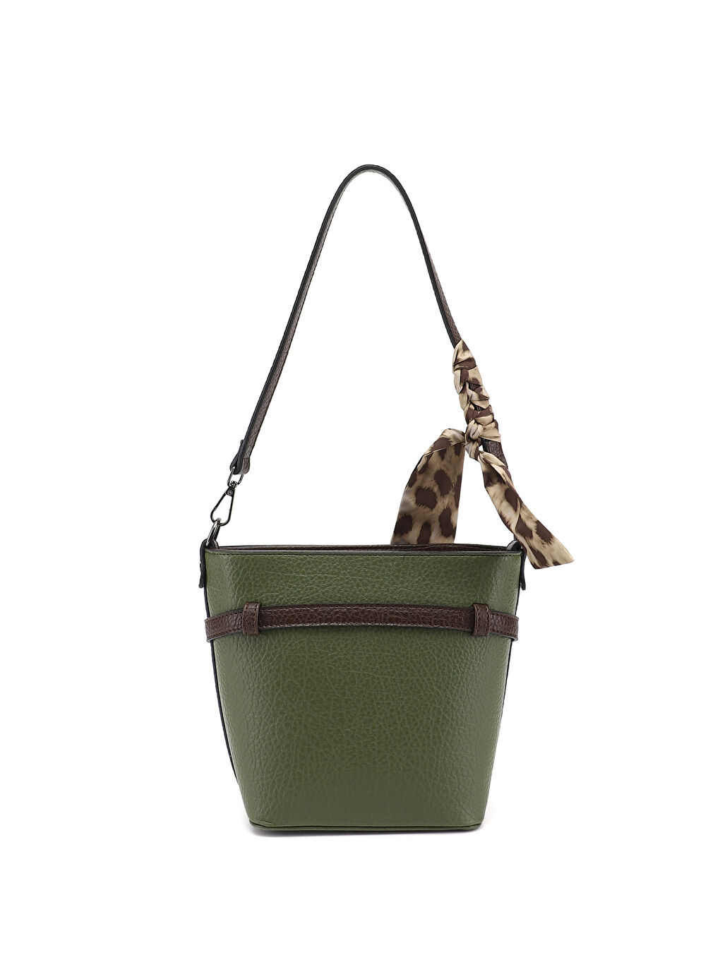 Haki Kadın HAKİ-YEŞİL Uzun Askılı Omuz Çantası-3