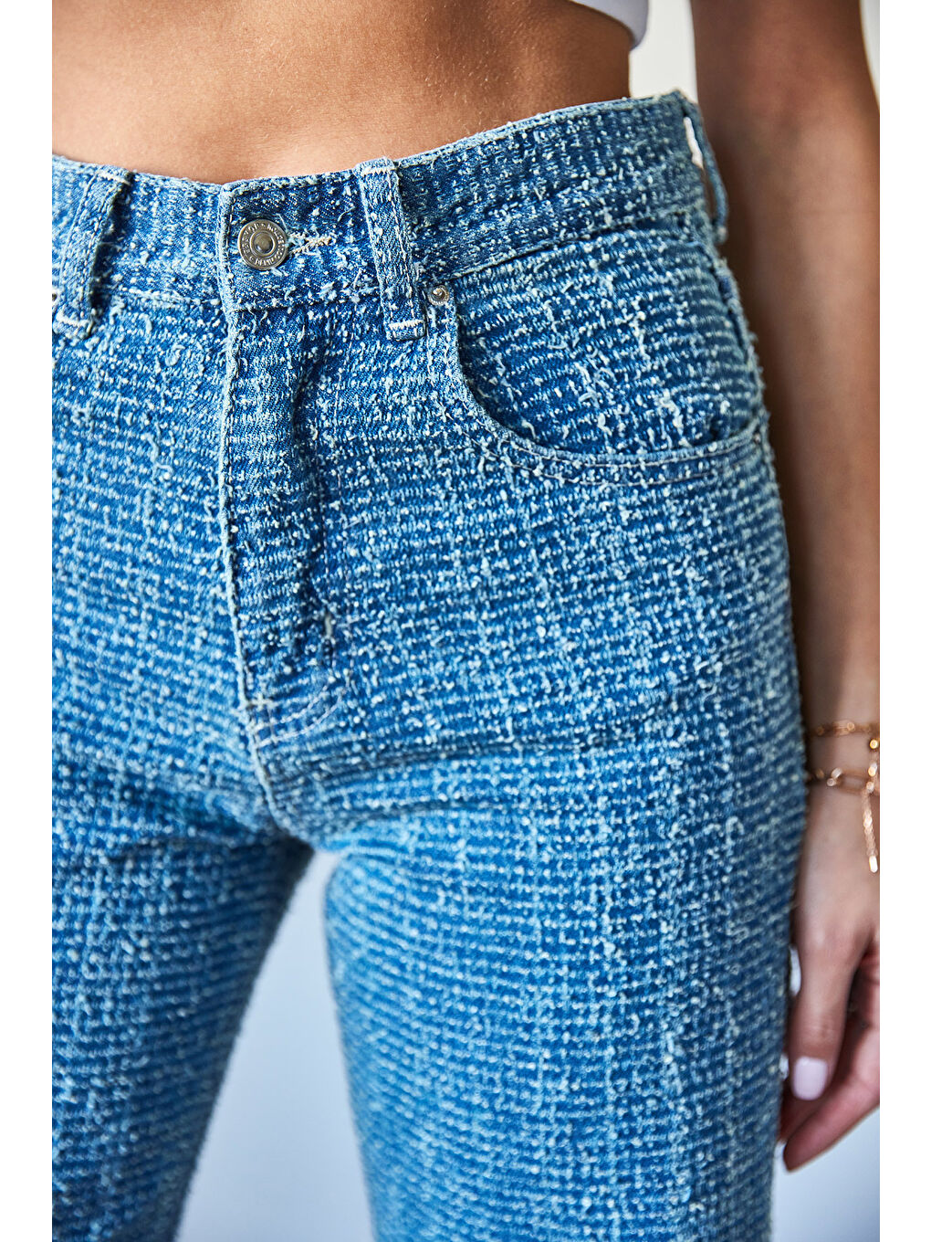 Mavi Kadın Tasarım Jean Pantolon-1