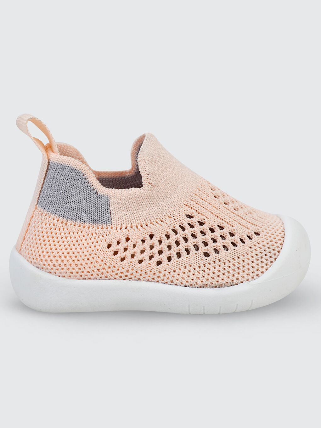 Pembe Baby Kız Bebek İlkadım Ayakkabı 18-22 Numara Pudra-1