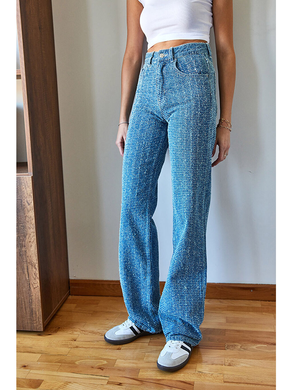 Mavi Kadın Tasarım Jean Pantolon-4