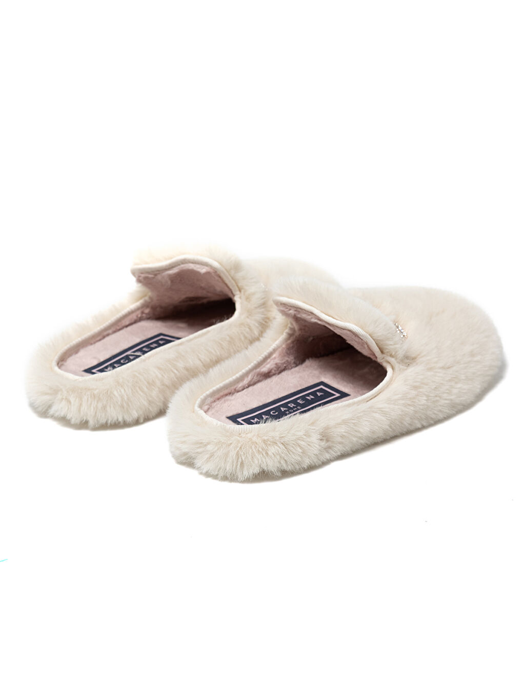 Ekru Kadın Ev Terliği ANAIS14-MK GROSETO PELO JORGE-5