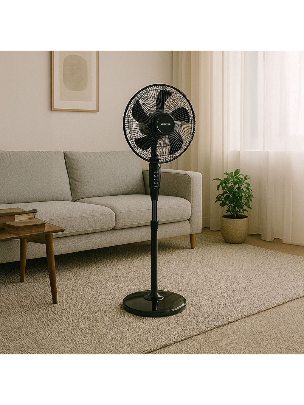 KTF-330 Vantilatör - Siyah - 45 Watt-3