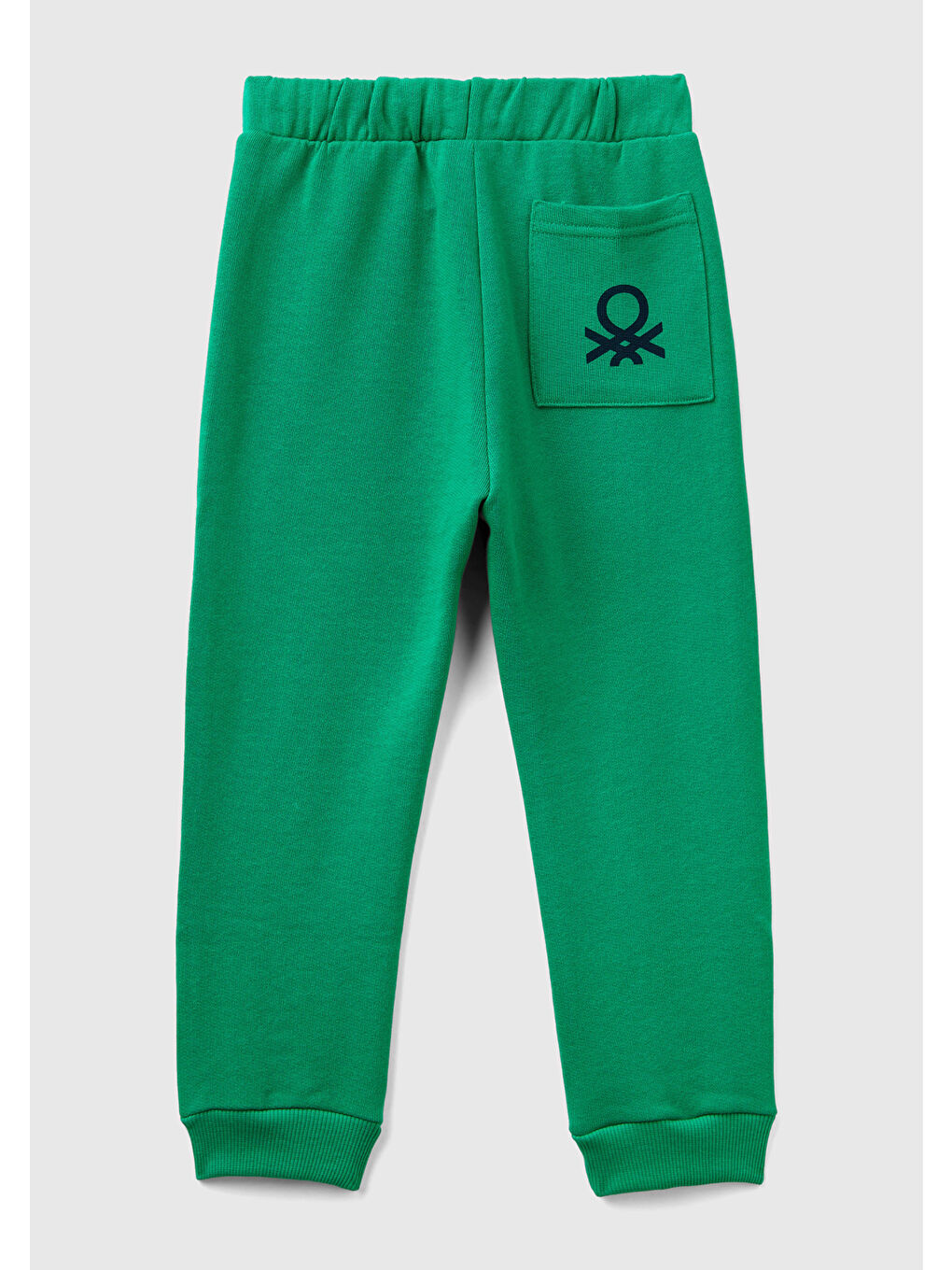 Erkek Çocuk Yeşil Arka Cebi Logo Eşofman Altı-1