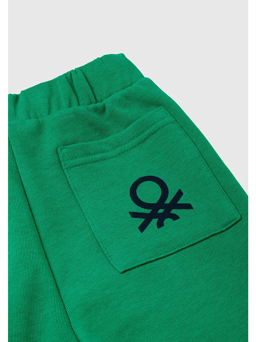 Erkek Çocuk Yeşil Arka Cebi Logo Eşofman Altı-2