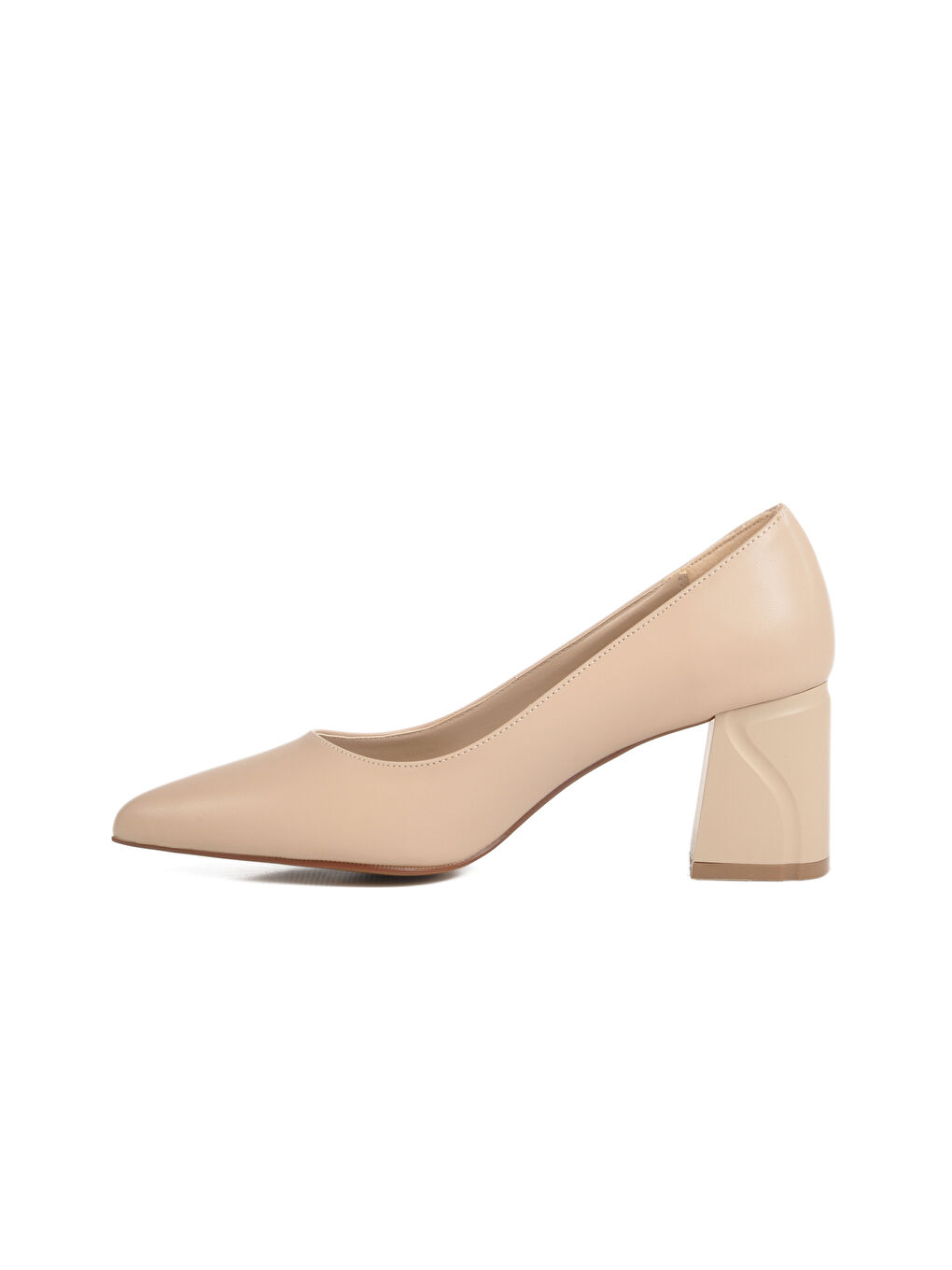 Bej Kadın Topuklu Ayakkabı 312265 Z-1