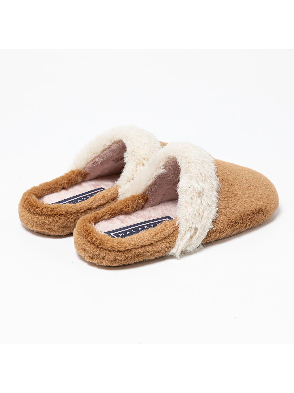 Kahverengi Kadın Ev Terliği ANAI172-MK GROSETO Tostado/Crudo-3