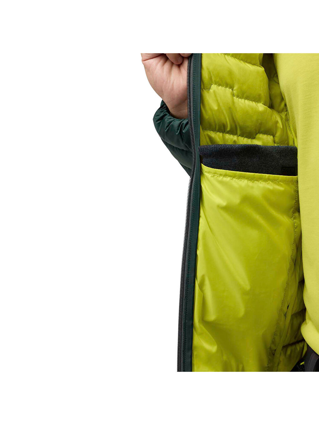 Passamani Down Hoody Erkek Yeşil Outdoor Şişme Mont-5