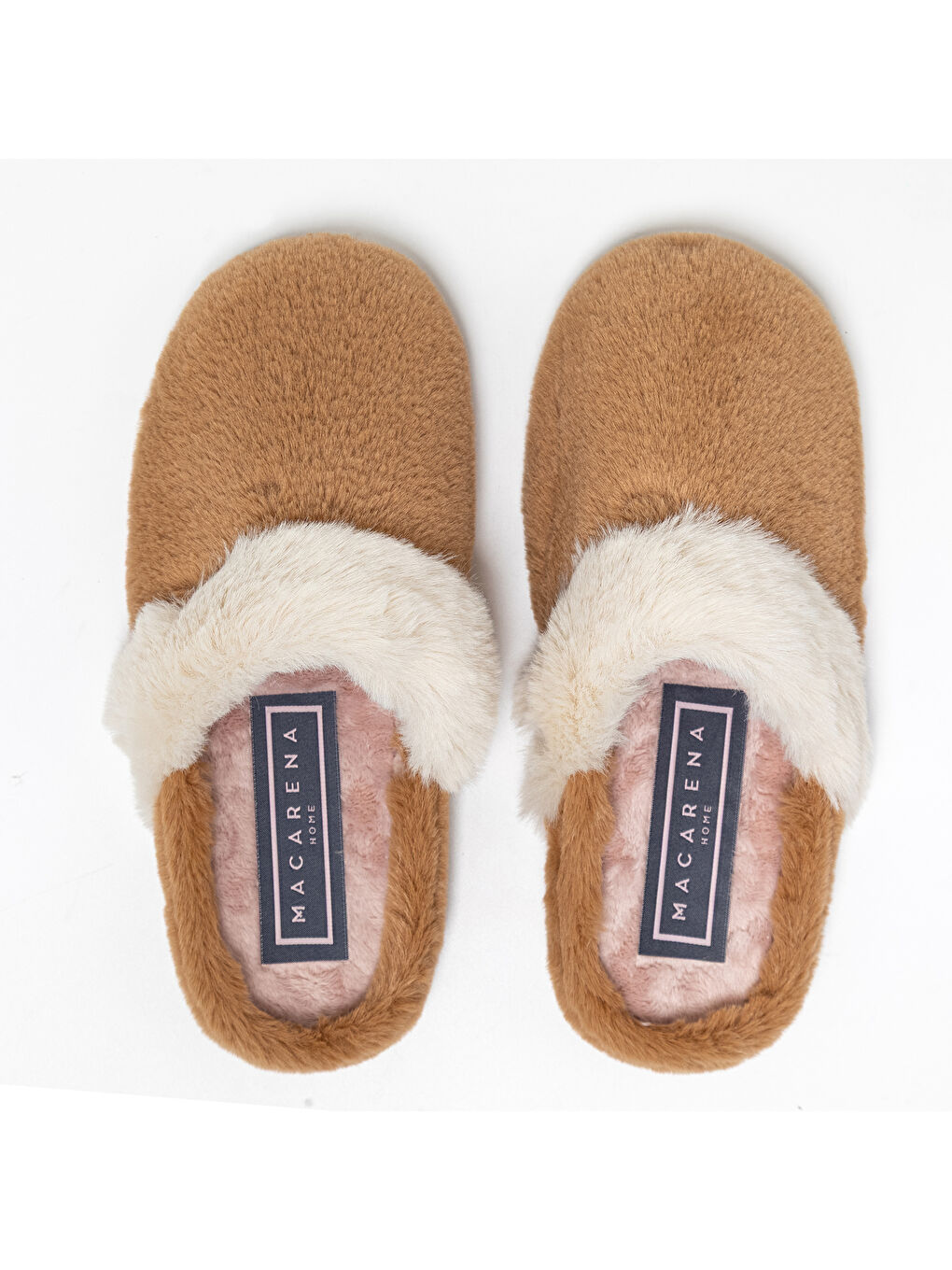 Kahverengi Kadın Ev Terliği ANAI172-MK GROSETO Tostado/Crudo-6