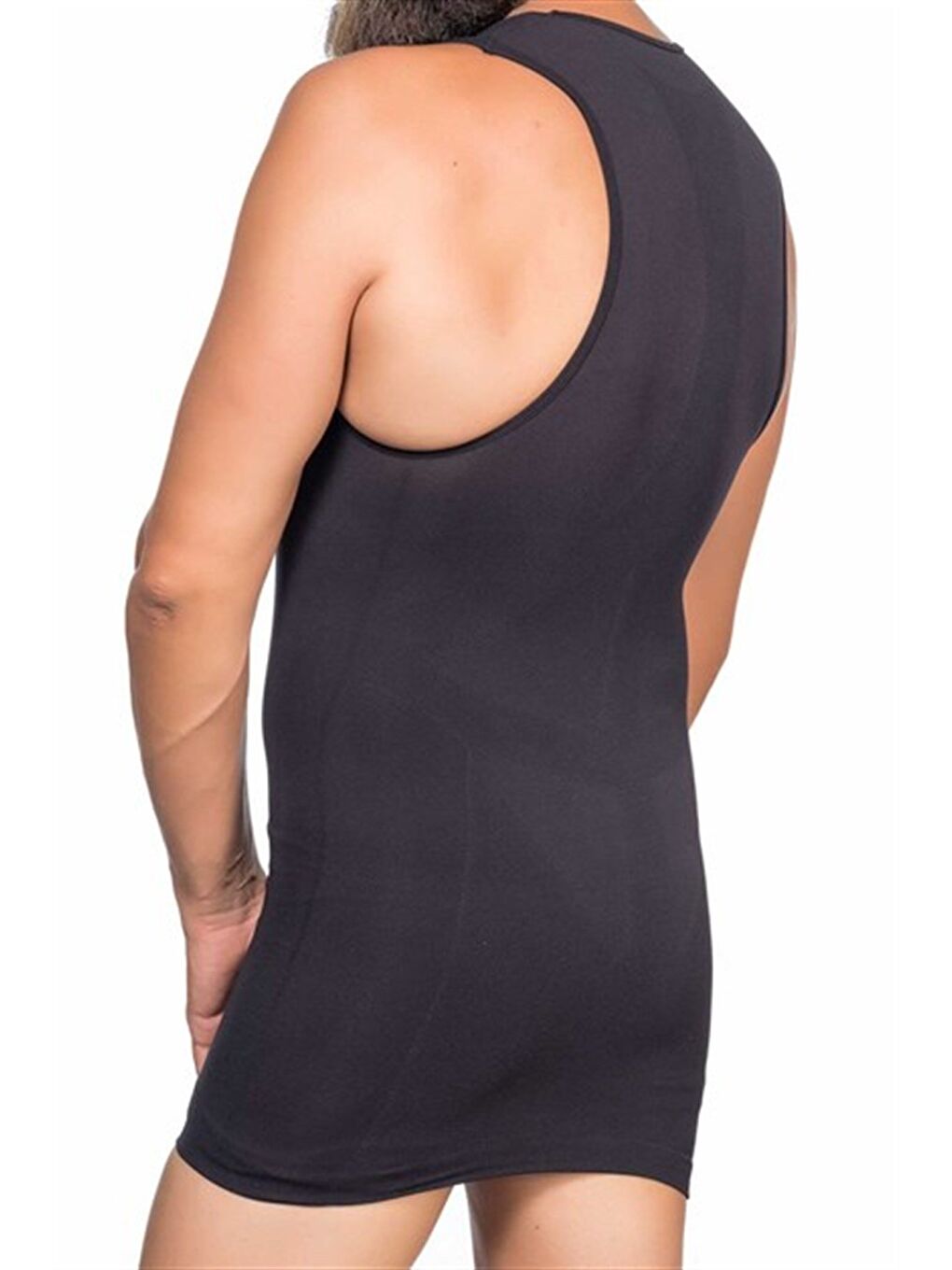 C11003 Erkek Atlet Korse Siyah-2