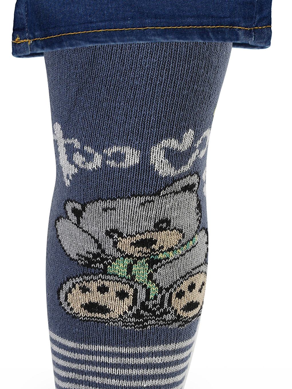 Baby Erkek Bebek Külotlu Çorap 6-18 Ay Lacivert-1