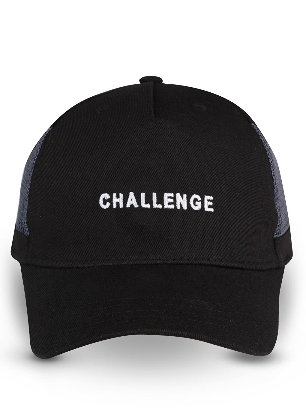 Boys Challenge Nakış 10-13 Yaş Çocuk Erkek Kep Şapka - Siyah-2