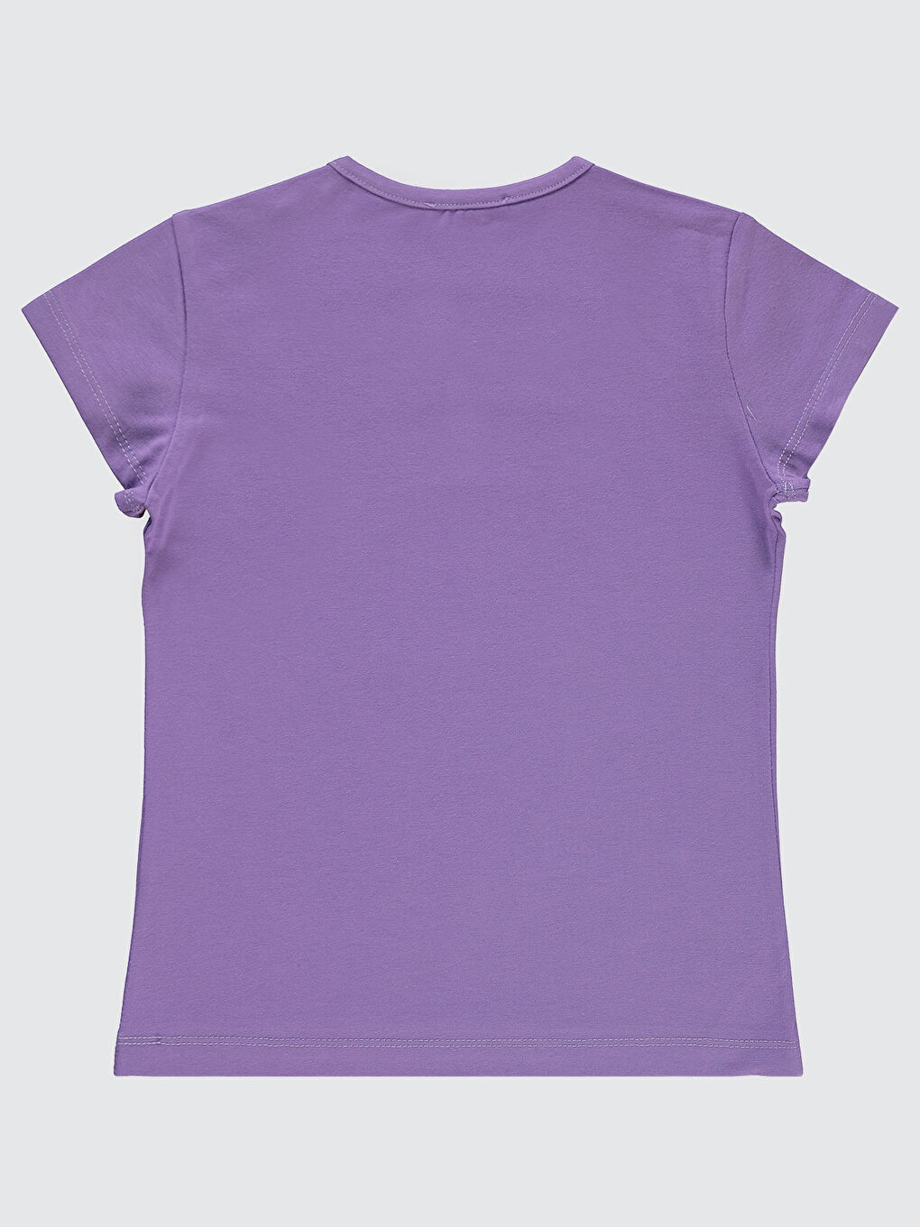 Girls Kız Çocuk Tişört 6-9 Yaş Açık Mor-1