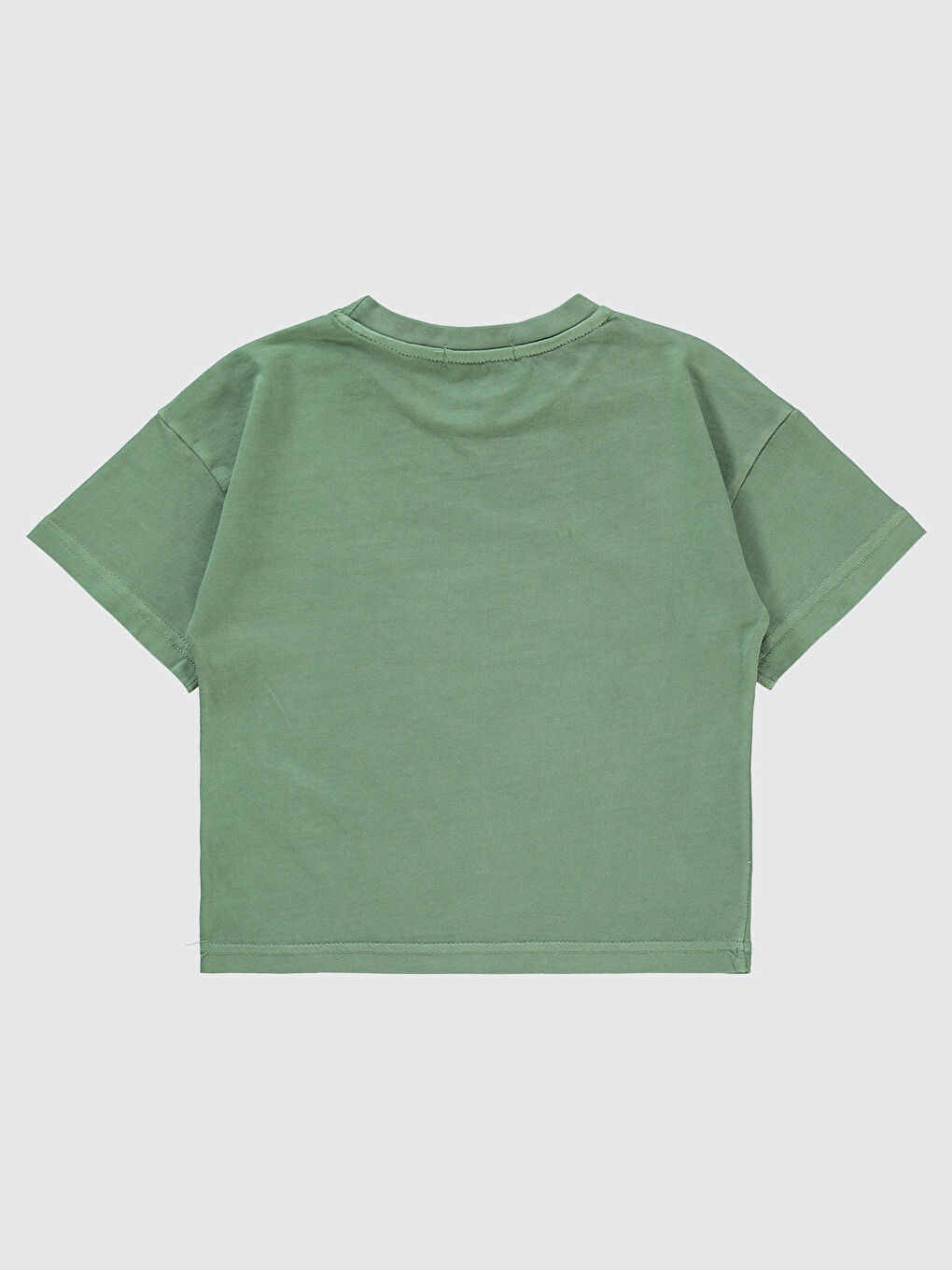 Boys Erkek Çocuk Tişört 2-5 Yaş Haki-1