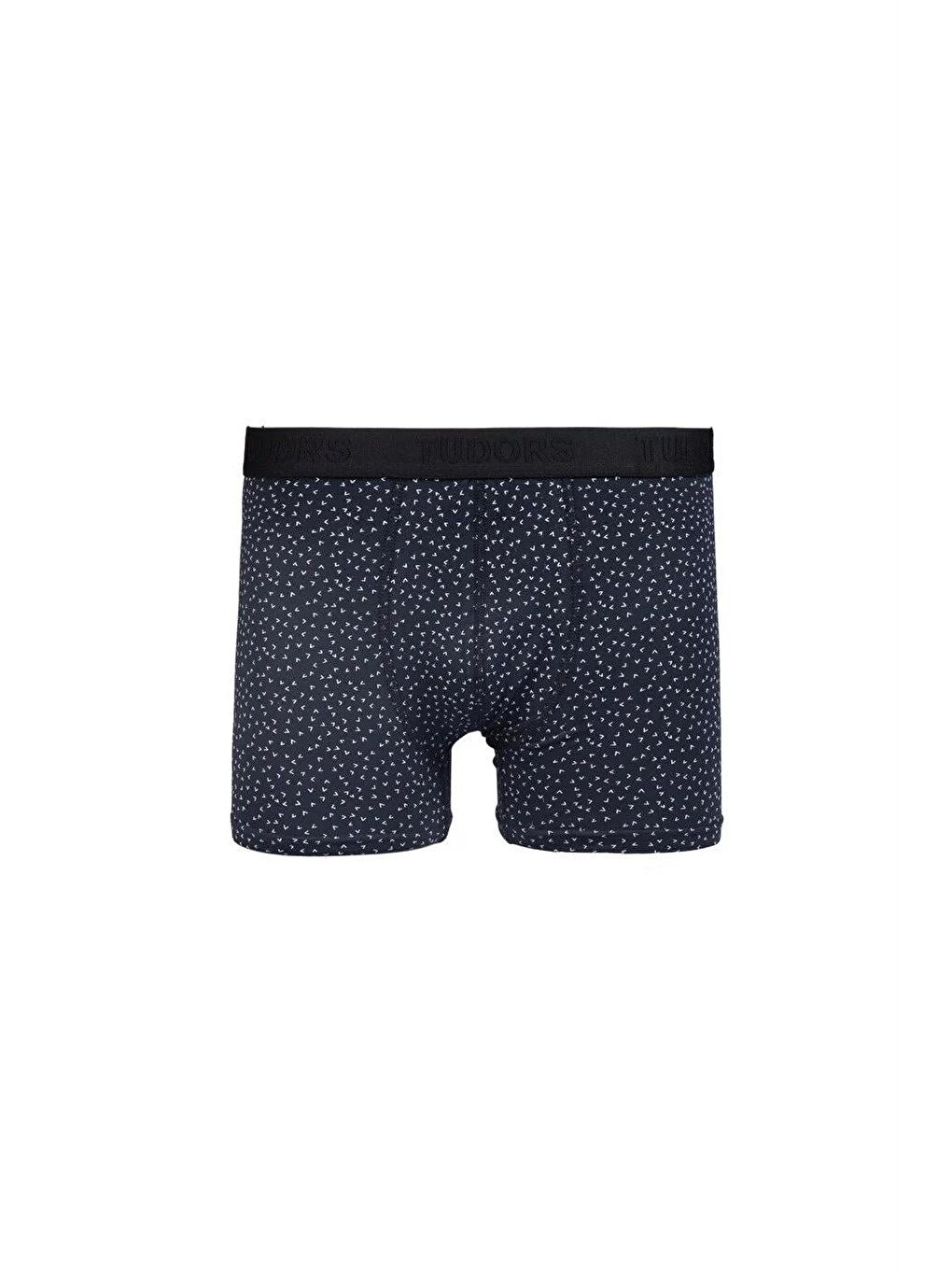 Karışık Erkek 10'Lu Elastanlı Pamuklu Esnek Kumaş Premium Seri Boxer-3