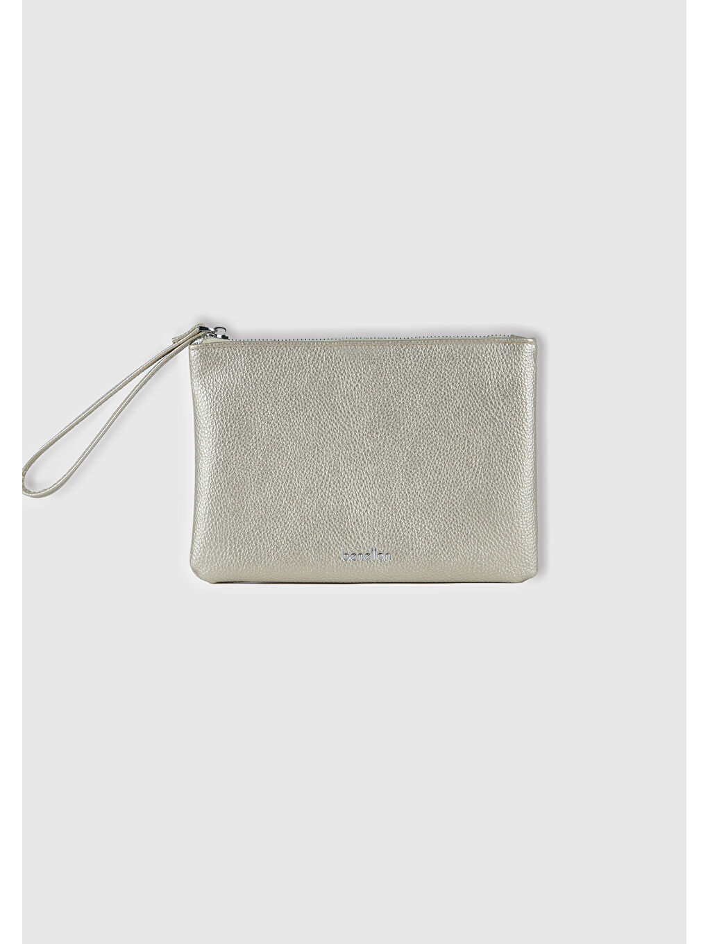 Sarı Unisex Gold Clutch Çanta