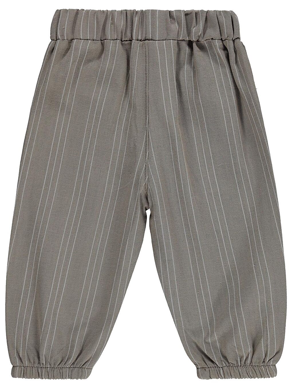 Baby Çizgili 6-18 Ay Pantolon - Kahverengi 9-12 Ay-1