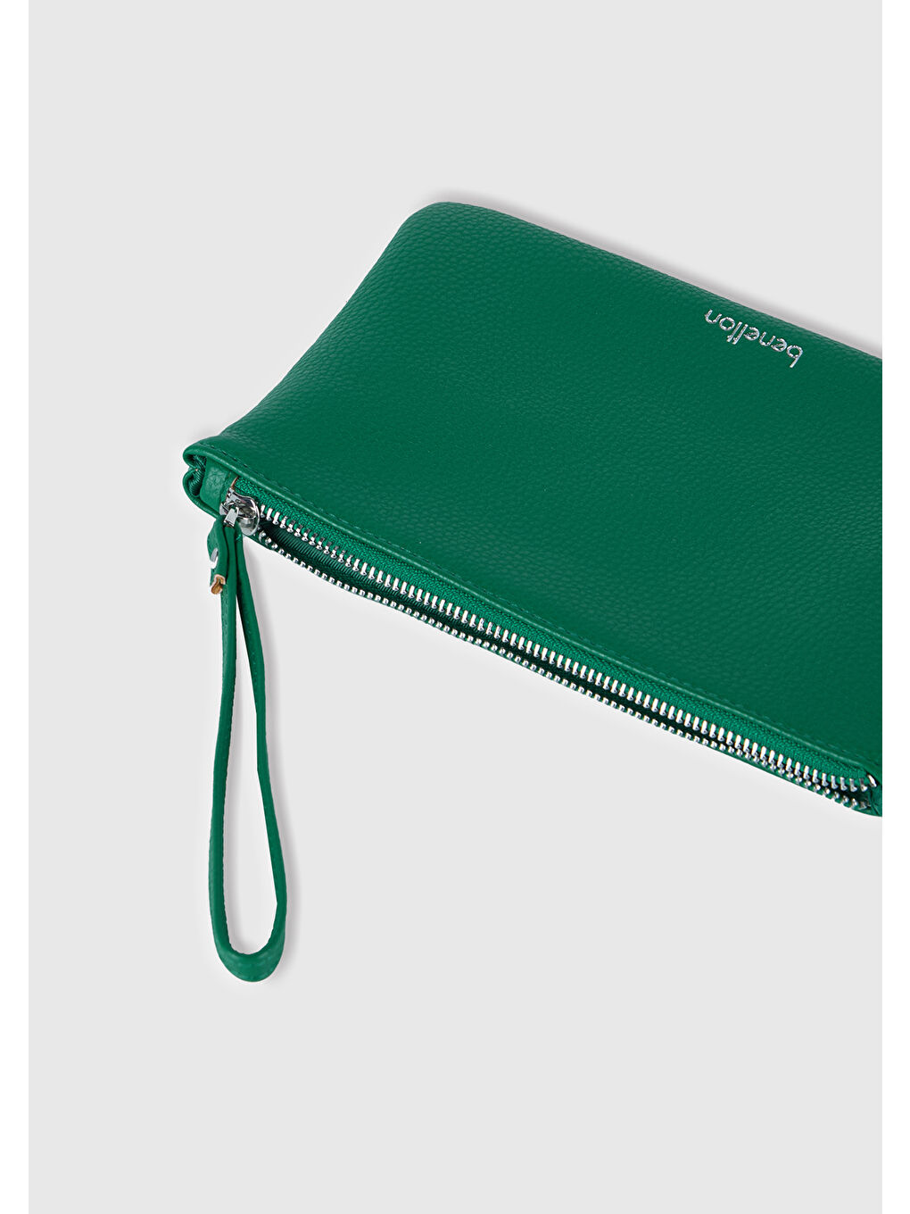 Unisex Yeşil Clutch Çanta-2